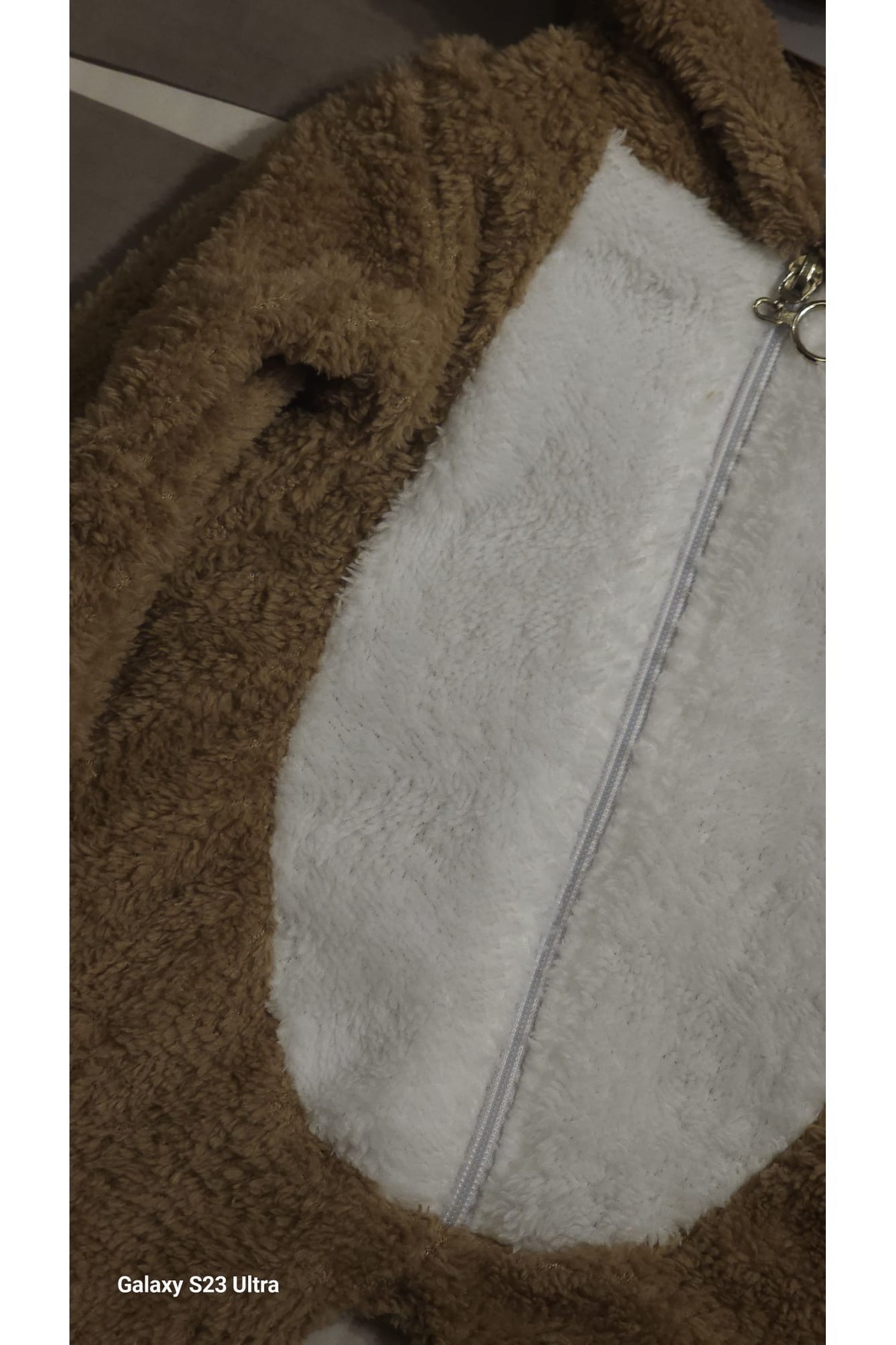 kicobebystar Welsoft Tavşan Peluş Unisex Fermuarlı Kışlık Bebek Uyku Tulumu Çocuk Tulumu Çocuk Kostümü fotoğrafı 3 (önizleme)