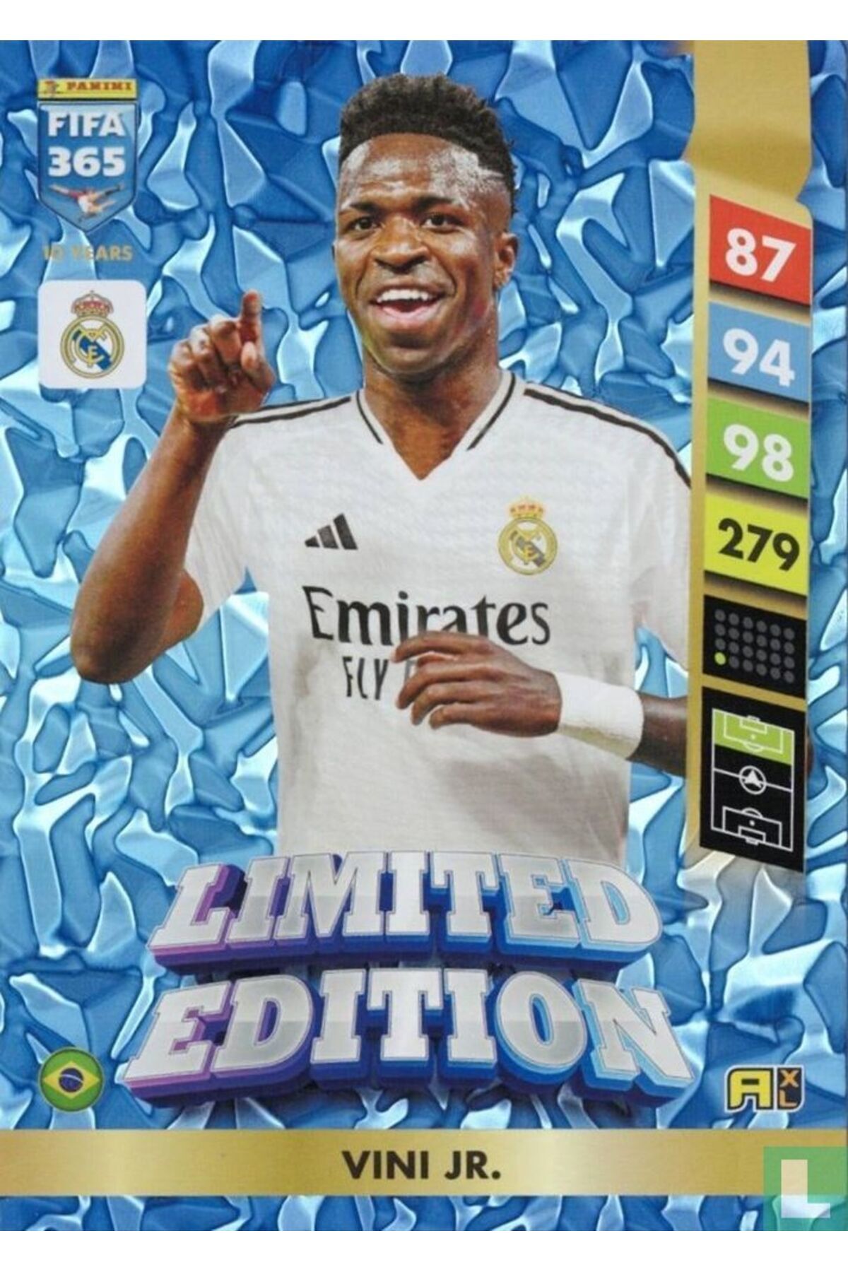 hediyecik Panini Fifa 365 2025 Limited Edition XXL Futbolcu Kartı
