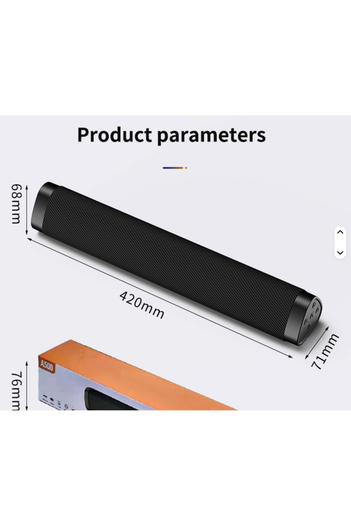 İDACI Kablosuz Bluetooth Soundbar Hoparlör Bilgisayar telefon tablet ...