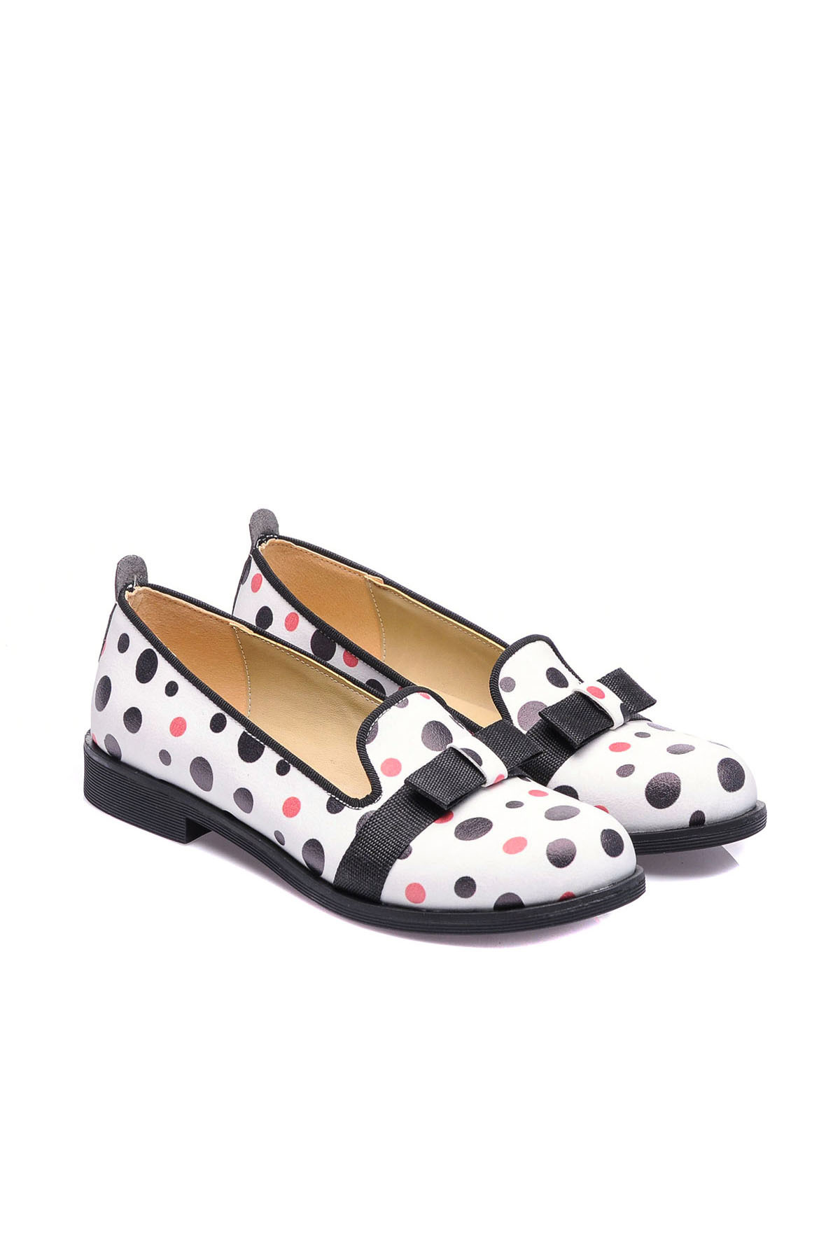 JustBow Baskılı Renkli Tasarım Kadın Ayakkabı