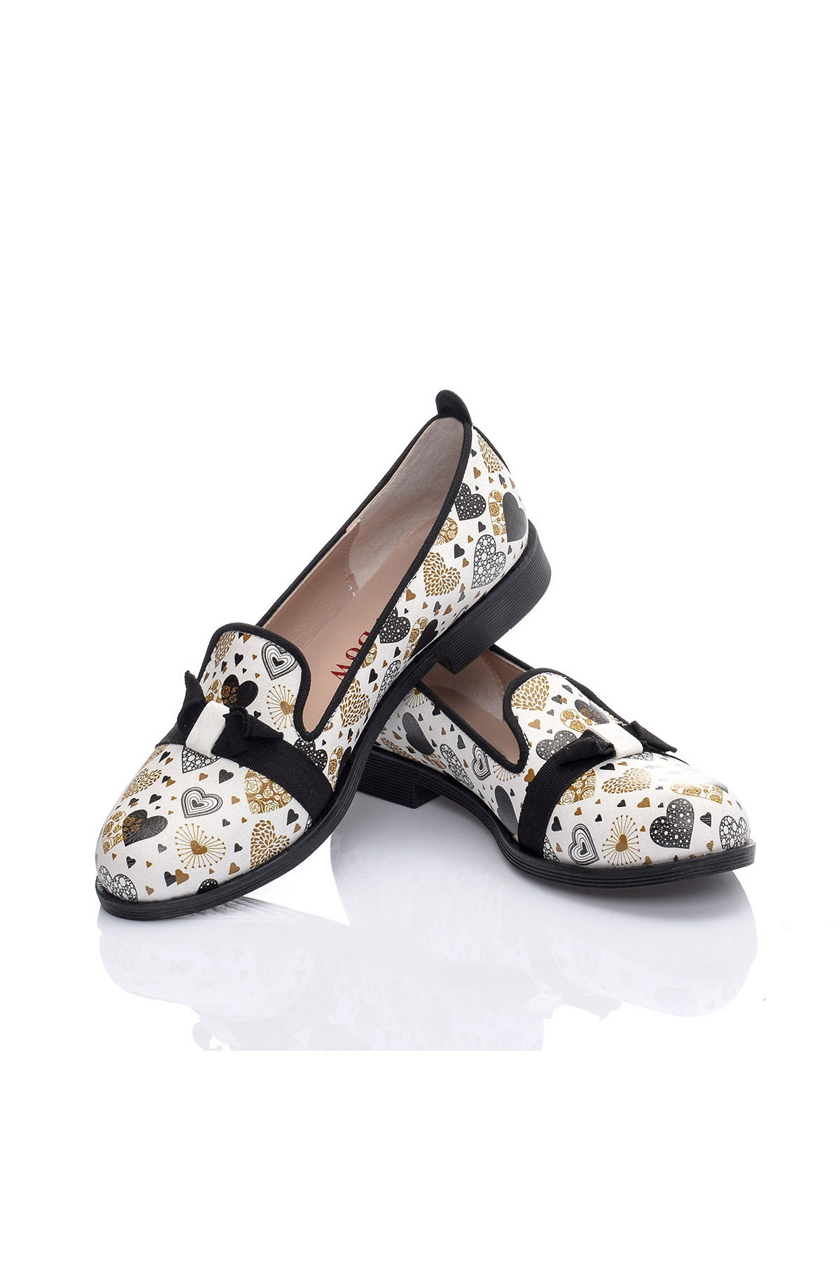 JustBow Baskılı Renkli Tasarım Kadın Ayakkabı