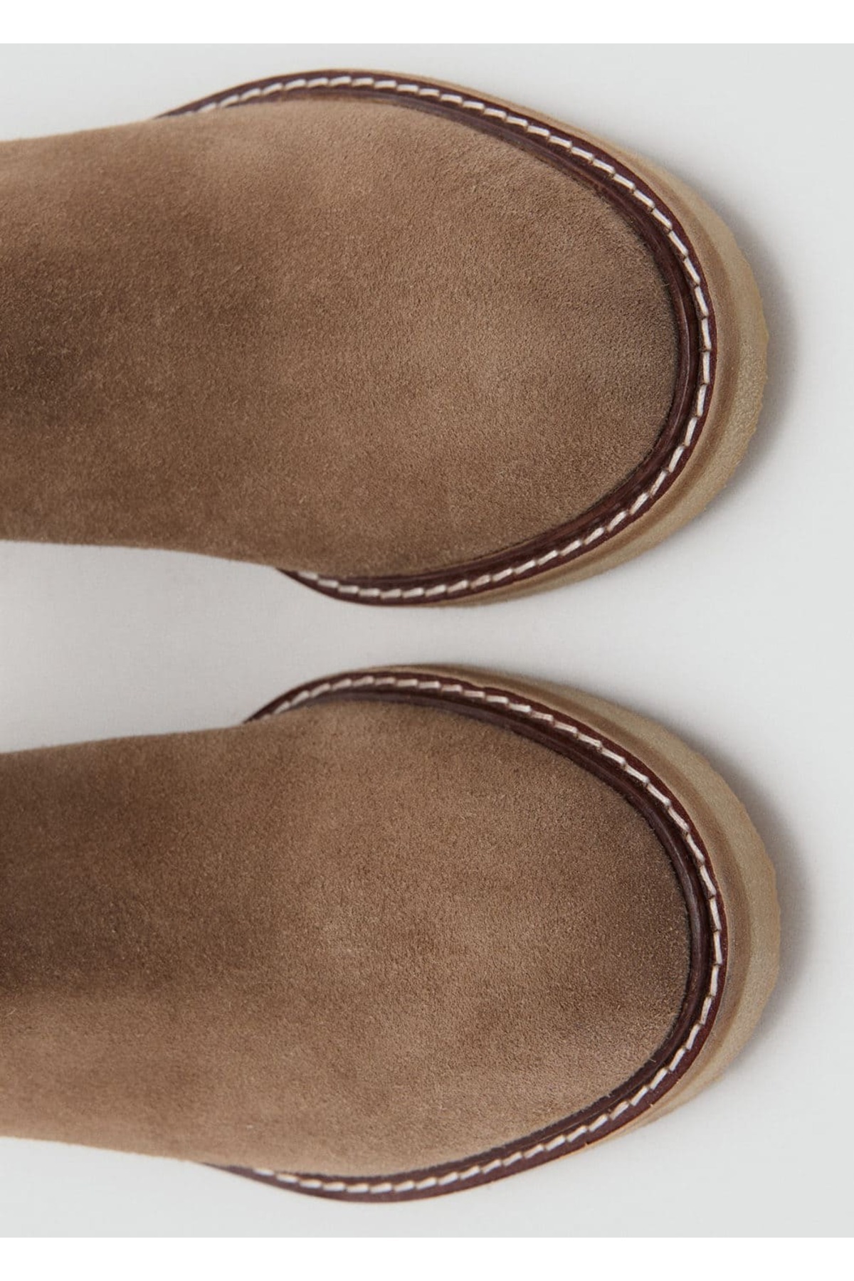 چکمه بلند چرمی MANGO Teen