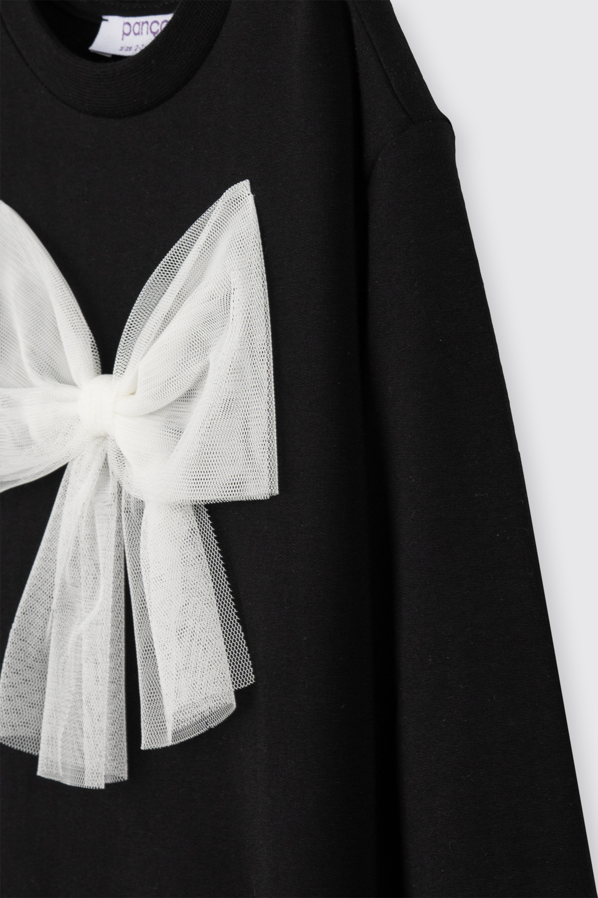 Panço Kız Bebek Siyah Sweatshirt fotoğrafı 3 (önizleme)