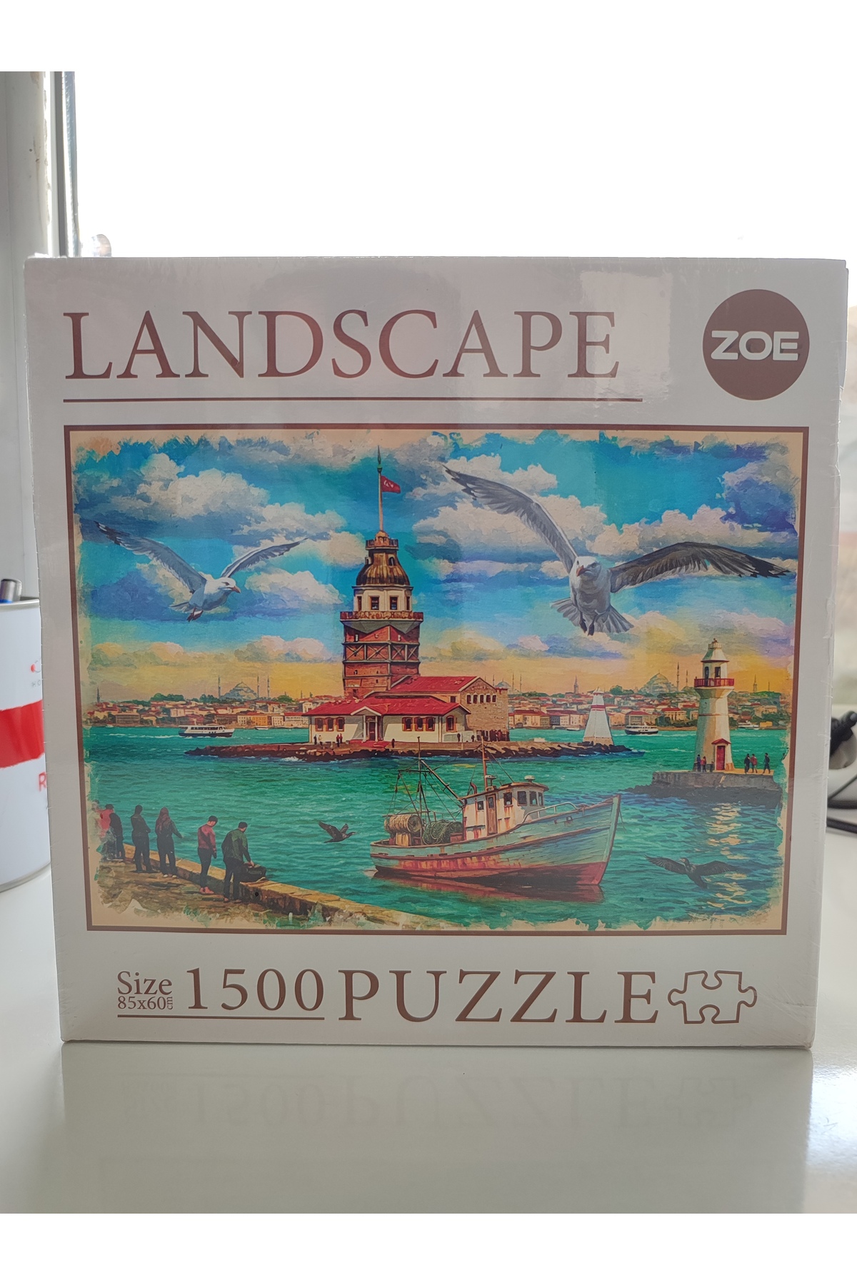 LANDSCAPER Kız kulesi 85x60 PUZZLE 1500 PARÇA - Fiyatı, Yorumları