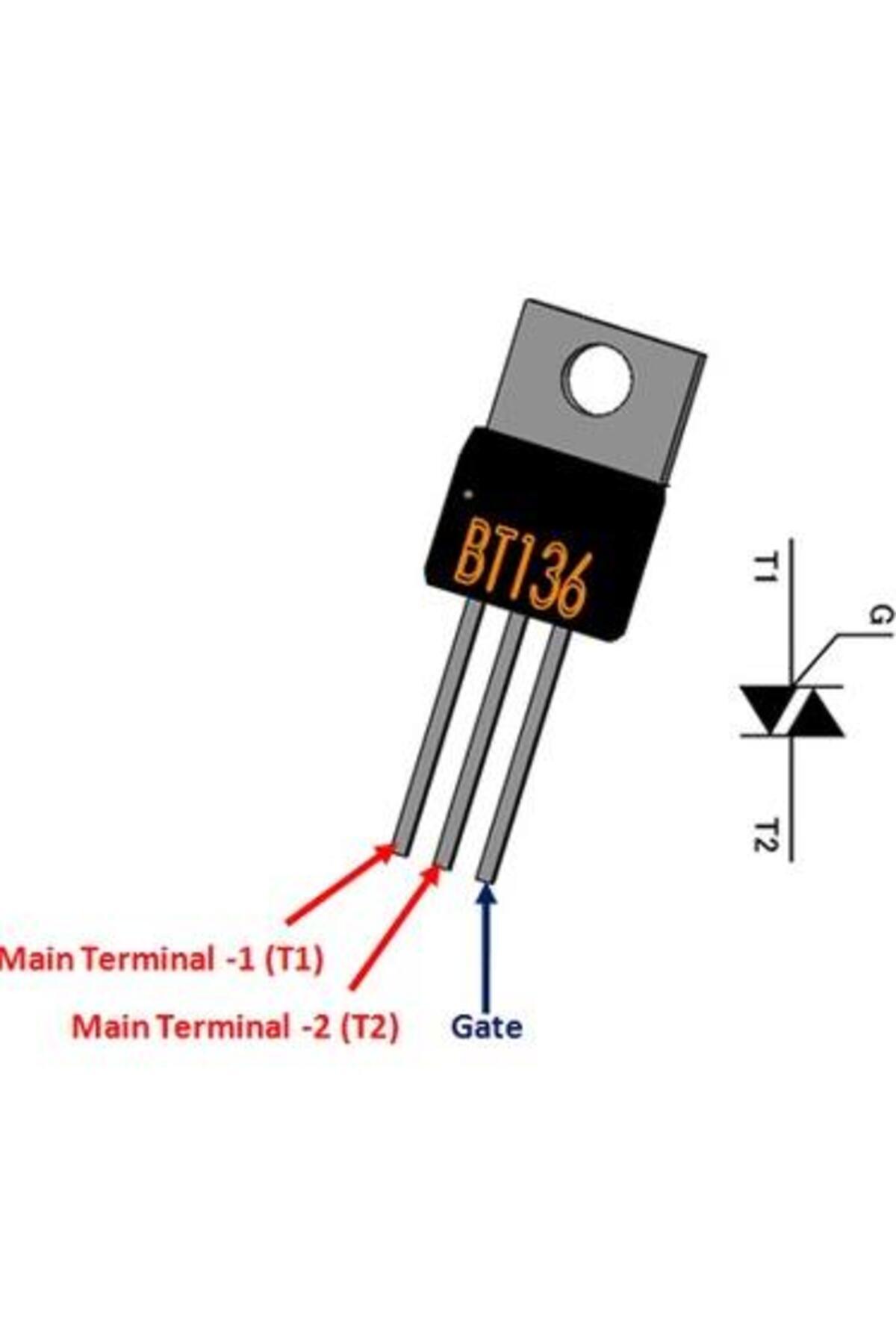 okn teknoloji BT136 TRİYAK