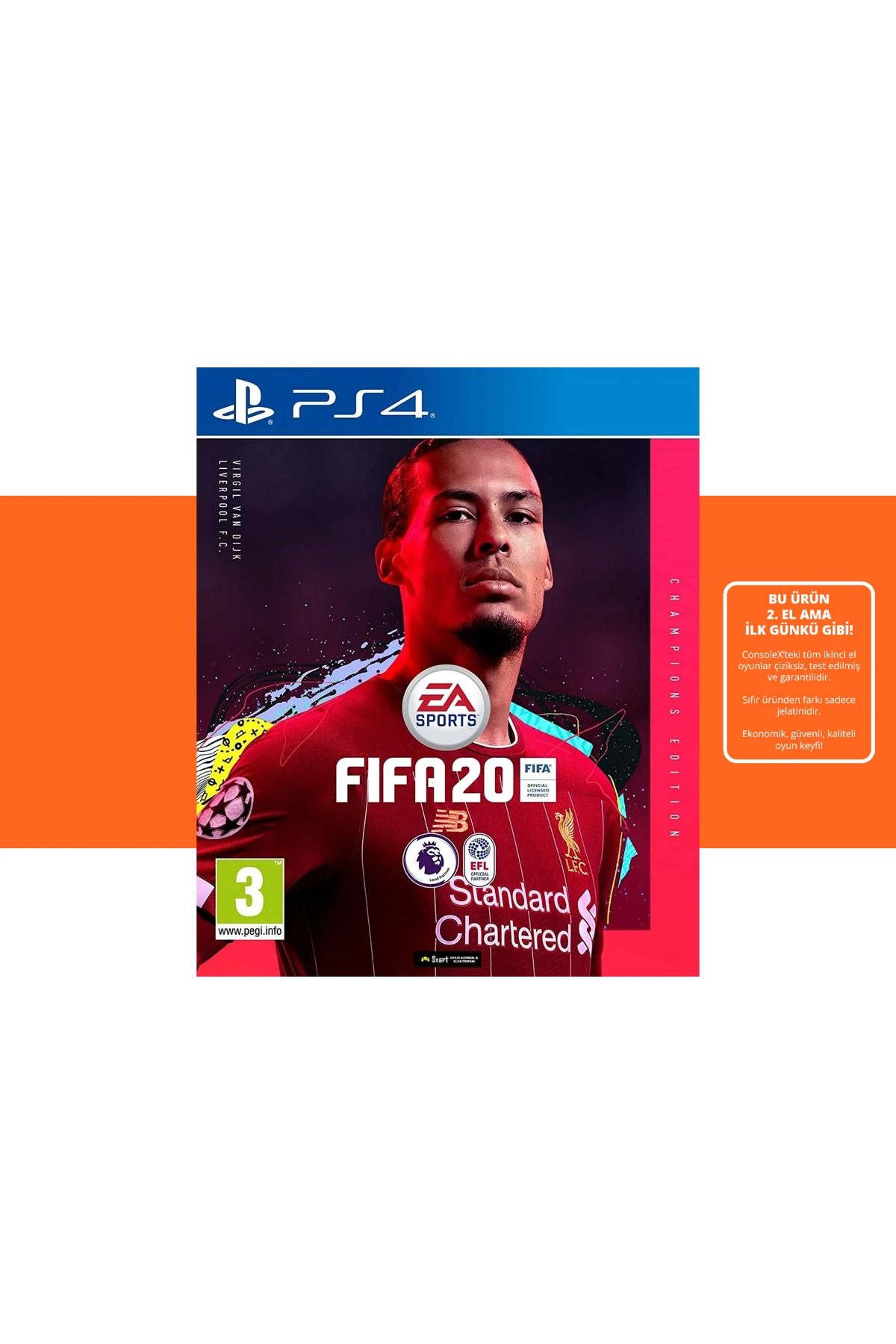 EA [2.EL] Fifa 20 Şampiyonlar Sürümü - Ps4 Oyun