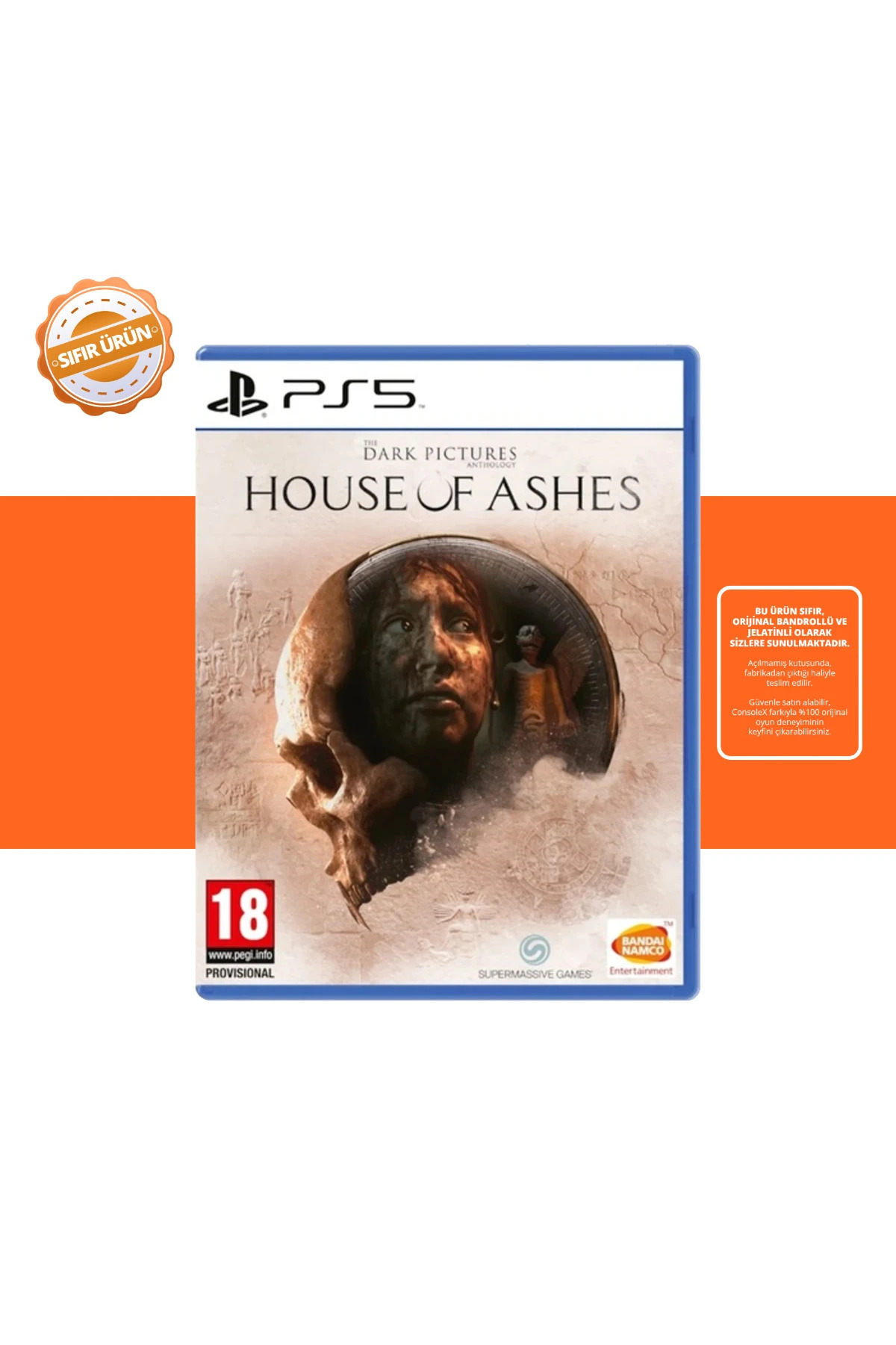 Bandai Namco The Dark Pictures Anthology: House of Ashes - Ps5 Oyun [SIFIR]