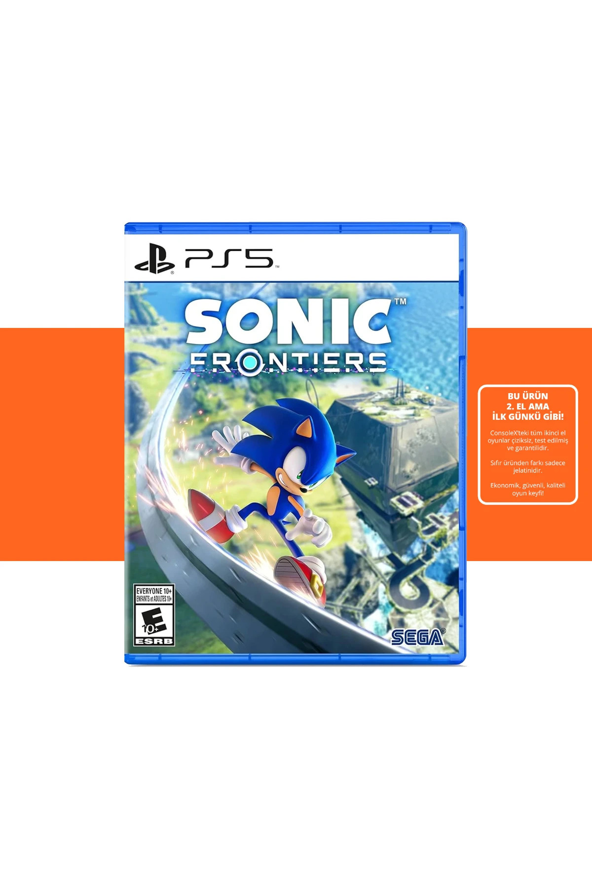 SEGA [2.EL] Sonic Frontiers - Ps5 Oyun