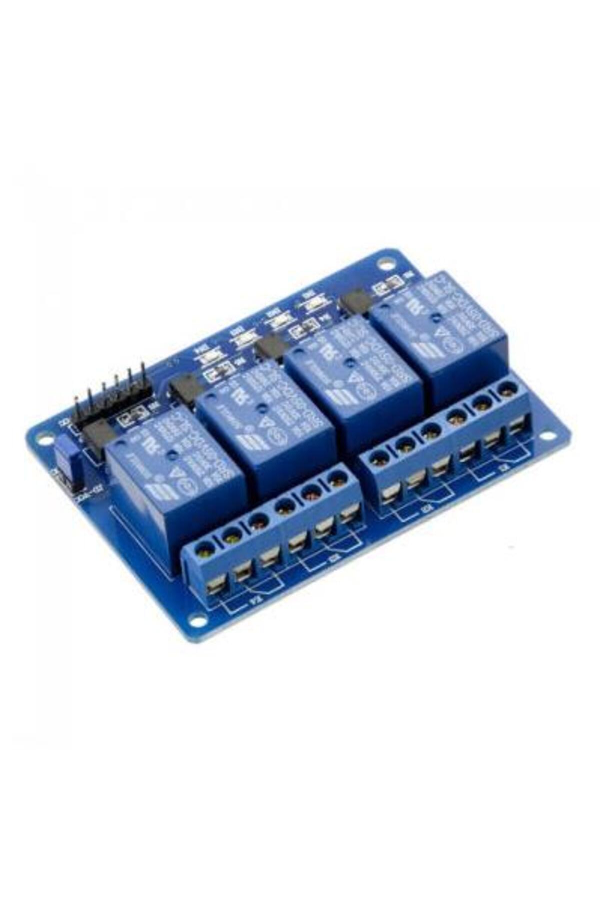 okn teknoloji 4 Kanal 5v Röle Modülü - Tekli Röle Modülü