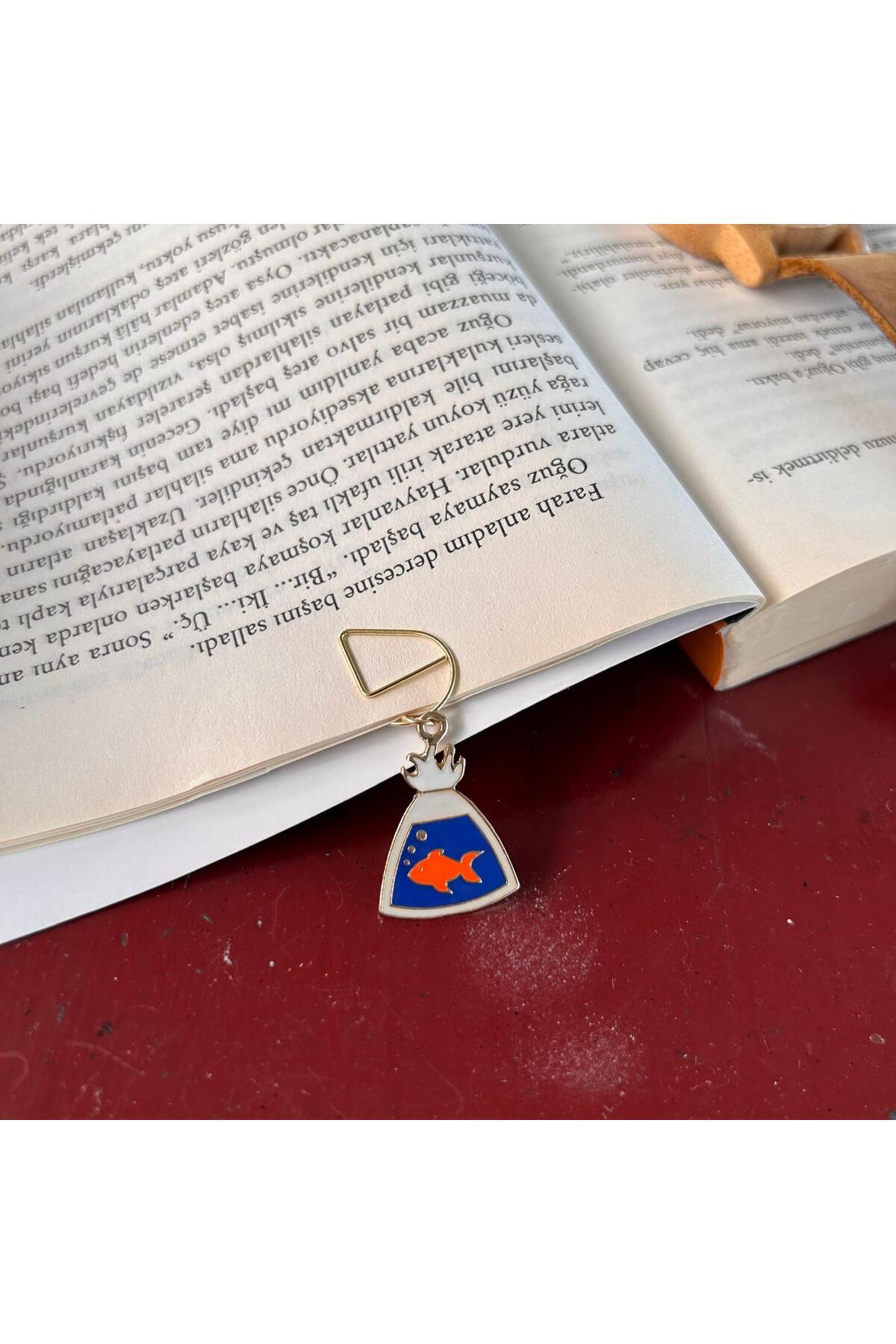 Pinkar Studio Poşette Balık Kitap Ayracı