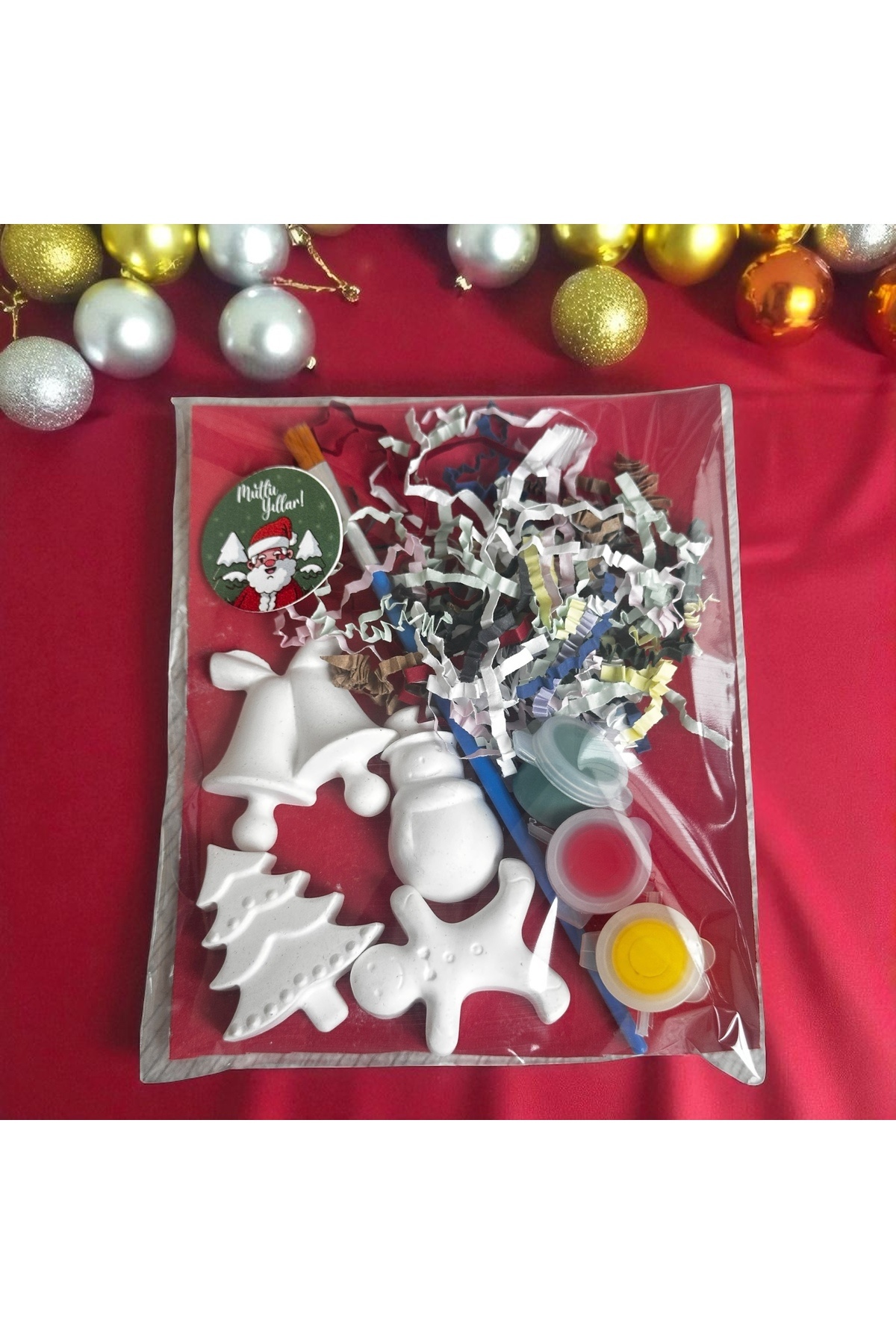 magnocandles 15 Adet ,Kendin yap,Etkinlik, Yılbaşı Noel Hediyesi,Dıy,Boyama Seti,Taş boyama Seti
