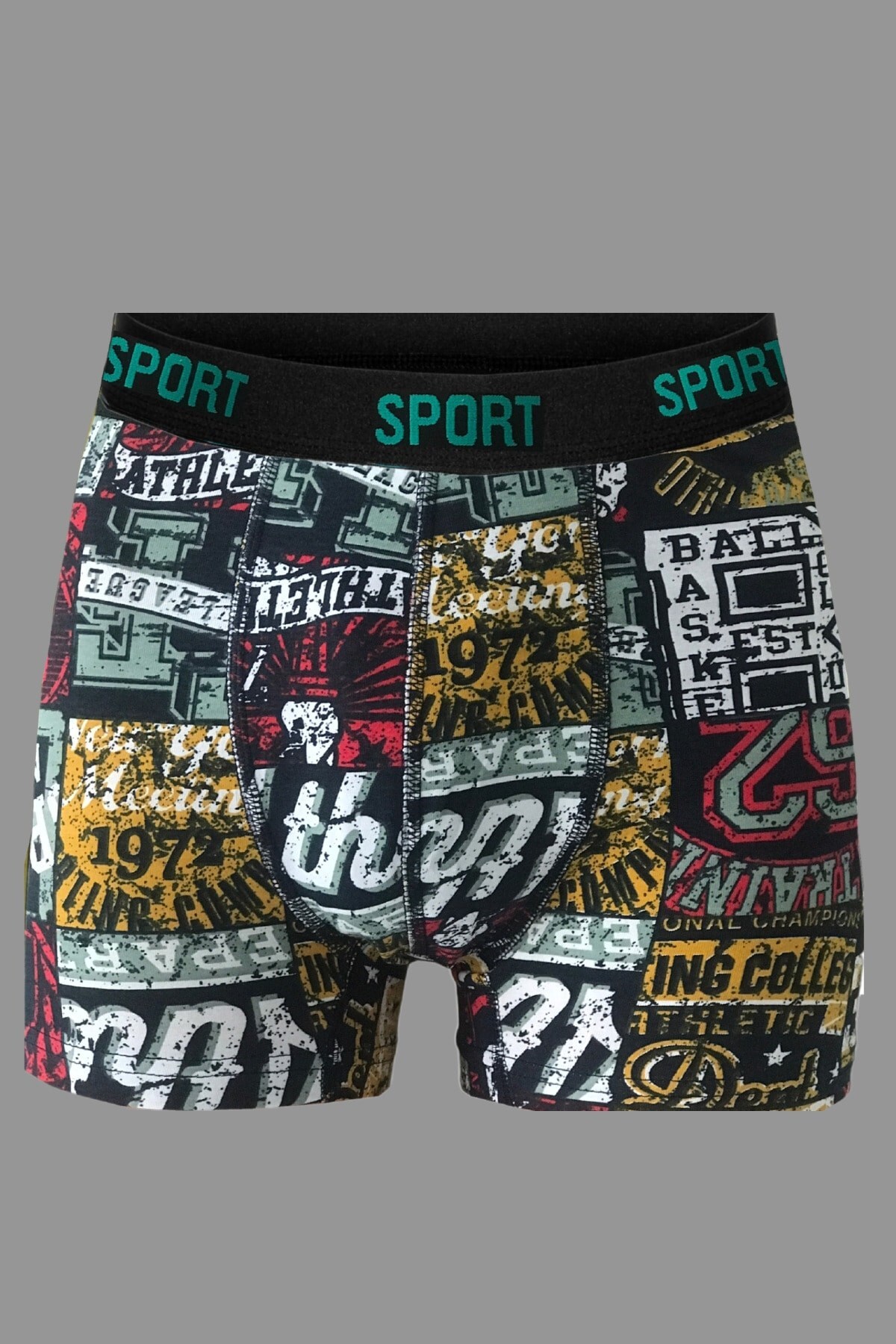 Vien&Karl  Erkek Desenli Premium Penye Pamuklu Likralı Boxer - 10'lu Set - Görsel 8
