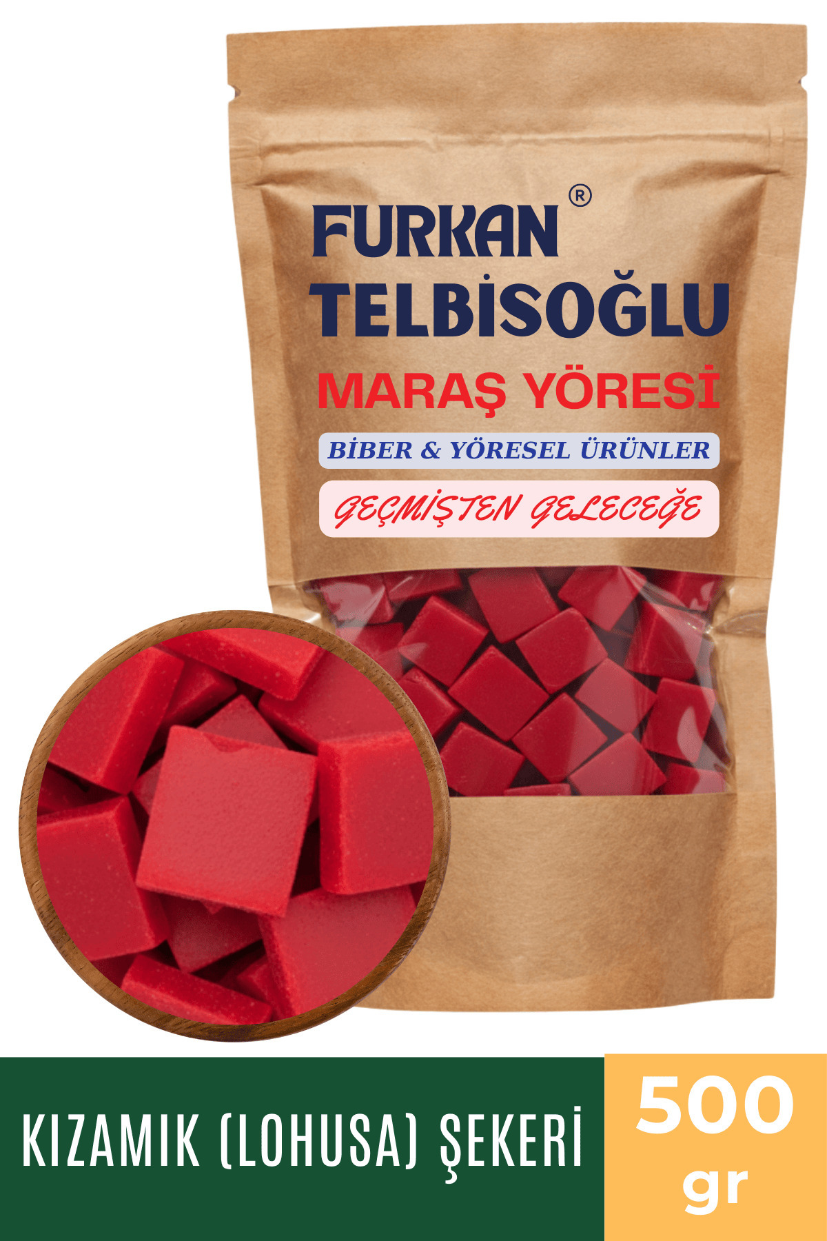 Furkan Telbisoğlu Maraş Yöresi Kızamık Şekeri - ( Lohusa Şekeri , Lohusa Şerbeti ) 500GR