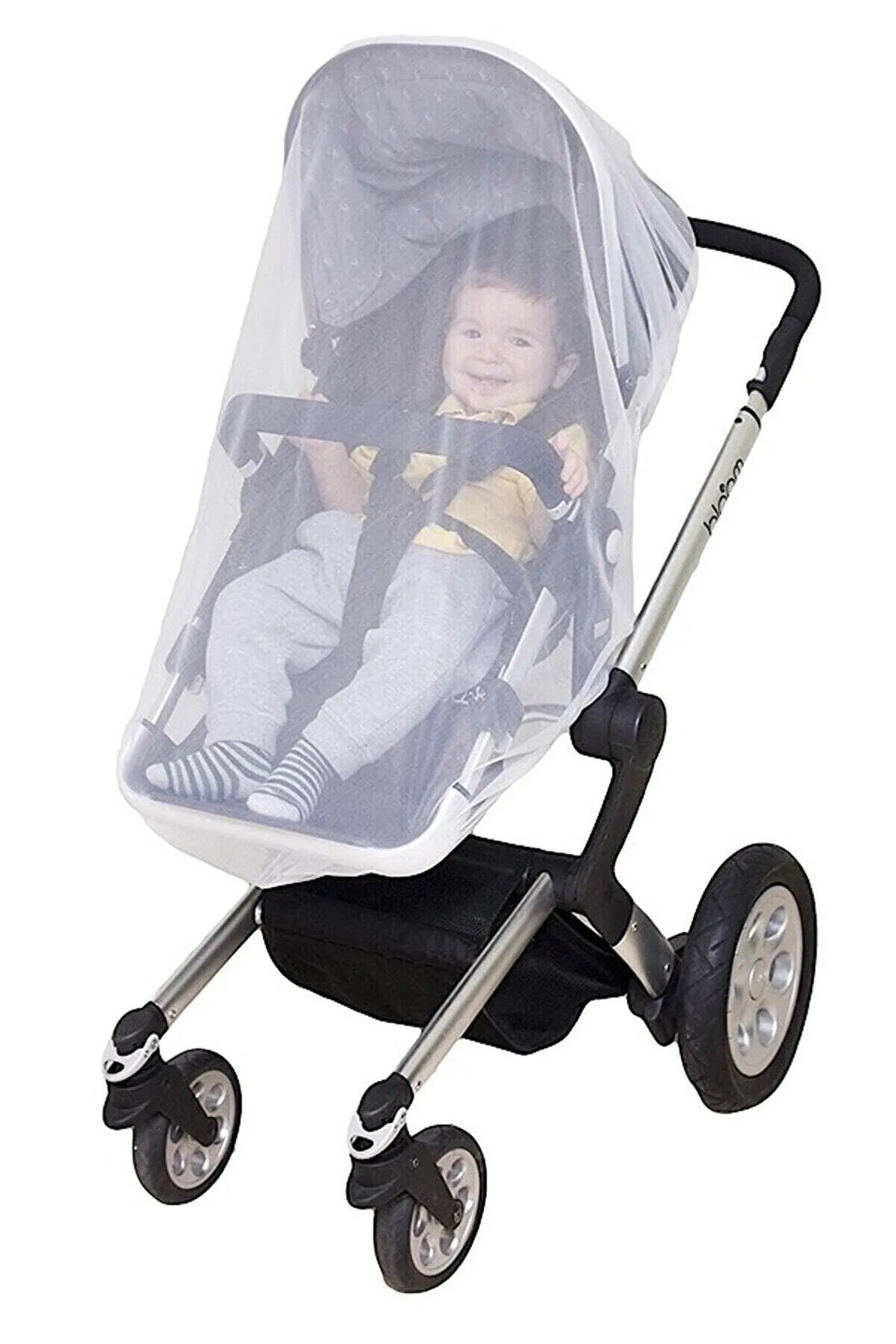 Tois Baby 2 si bir arada Fermuarlı Fitalatsız Bebek Arabası Yağmurluğu + Bebek Arabası Sinekliği fotoğrafı 2 (önizleme)