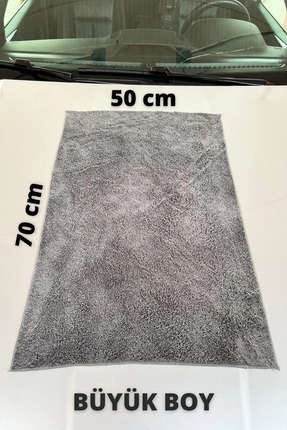 euroist Mikrofiber Araba Kurulama Bezi, Yüksek Su Emici, Çizmez, Leke Bırakma...