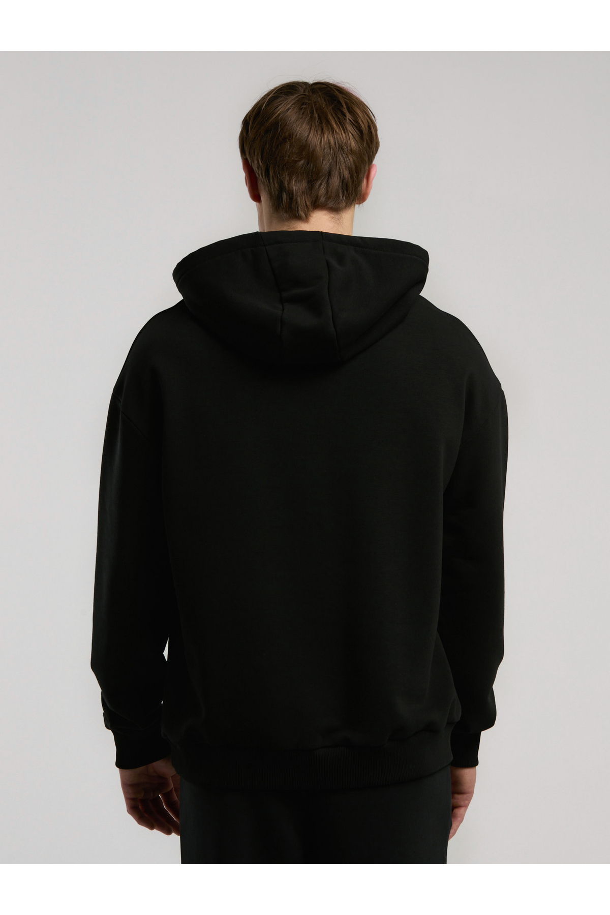 EVERLAST Ever Classics Comfort Siyah Kapüşonlu Erkek Sweatshirt görsel 5