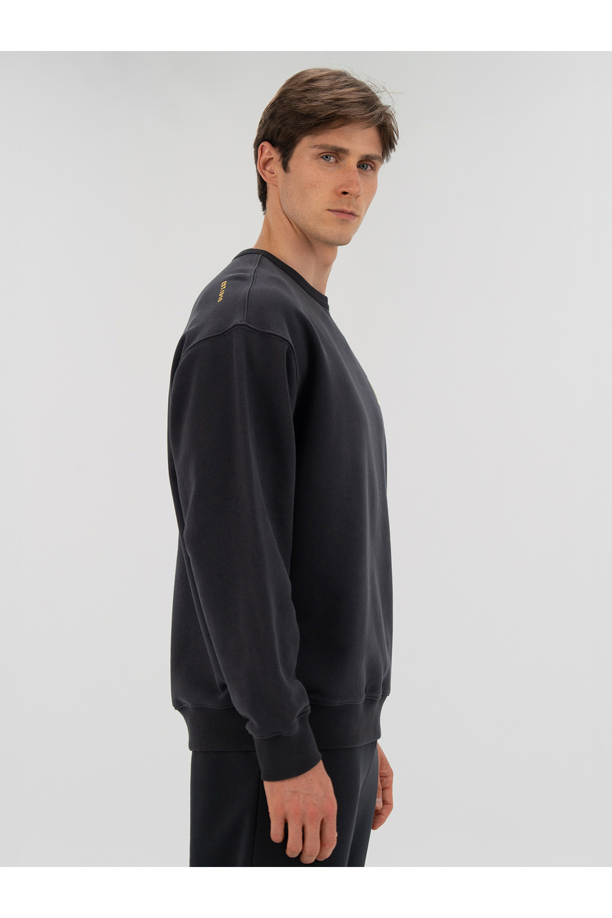 EVERLAST 1910 Classic Comfort Antrasit Erkek Sweatshirt görsel 4