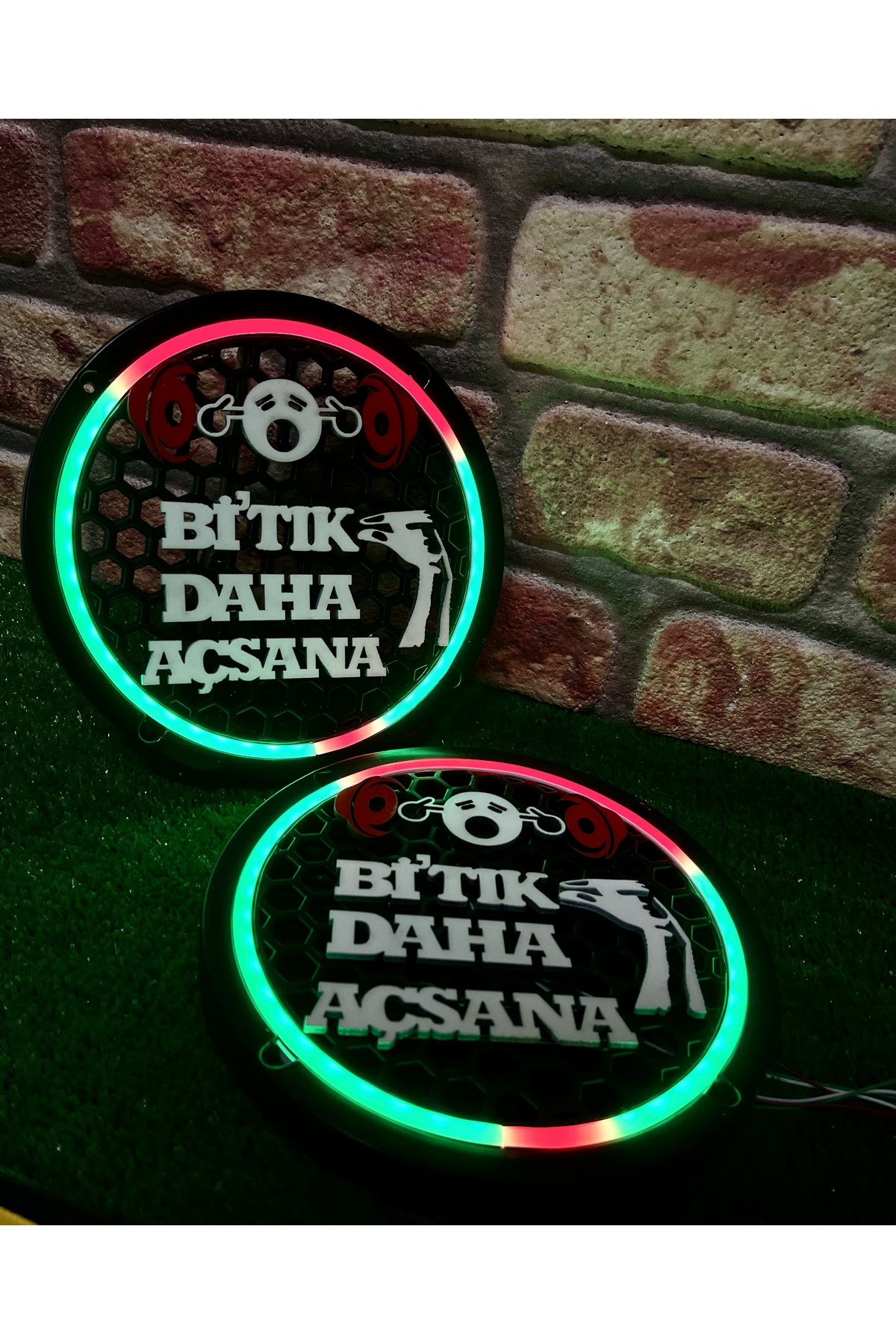 a@出品 TREND Özel Tasarım Bİ Tık Daha Açsana Yazılı 20cm Midrange