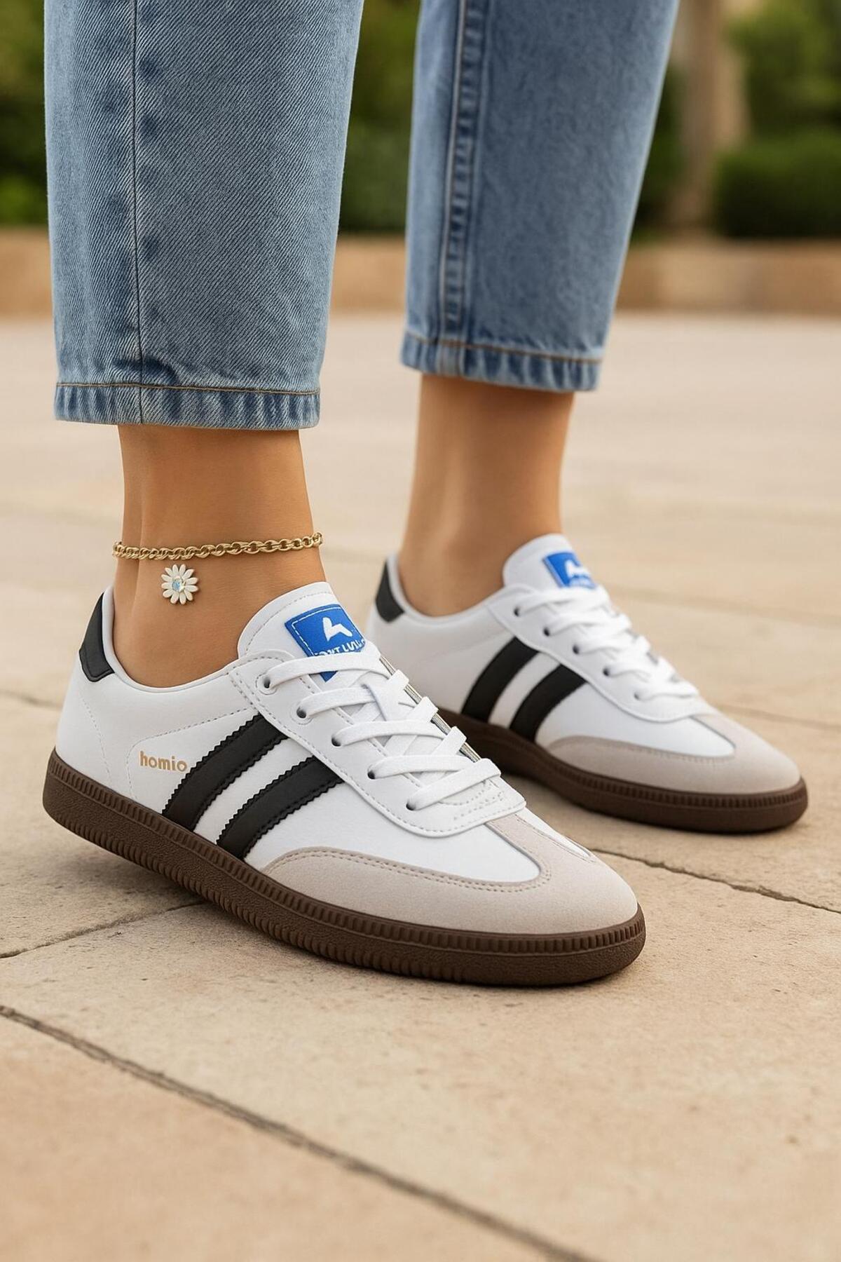 ARONA  Unisex Bağcıklı Spor Sneaker - Görsel 5