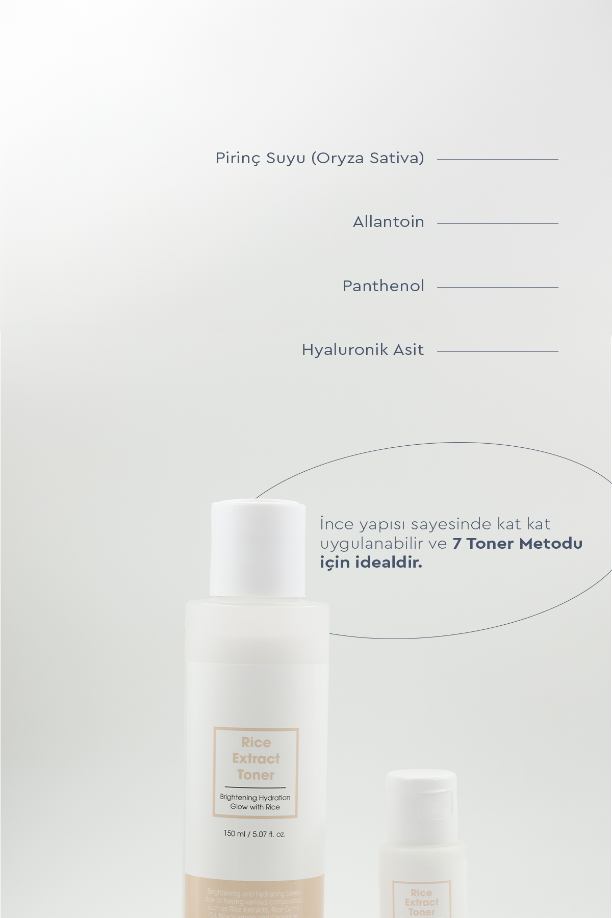 Rice Extract Toner 150ml - Aydınlatıcı & Nemlendirici Pirinç Toniği — 2204220 — تصویر 2 از 7