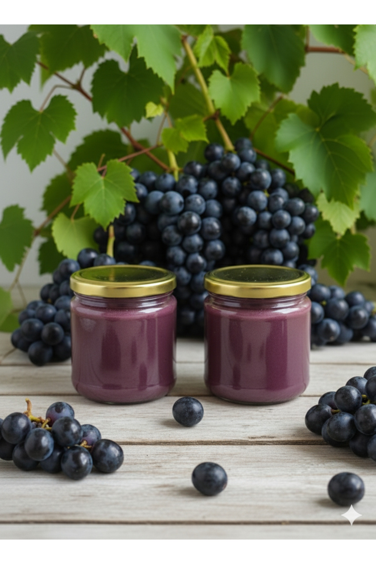 SARIMSAŞK 2 ADET ÜZÜM MARMELATI EV YAPIMI DOĞAL KATKISIZ 330GR