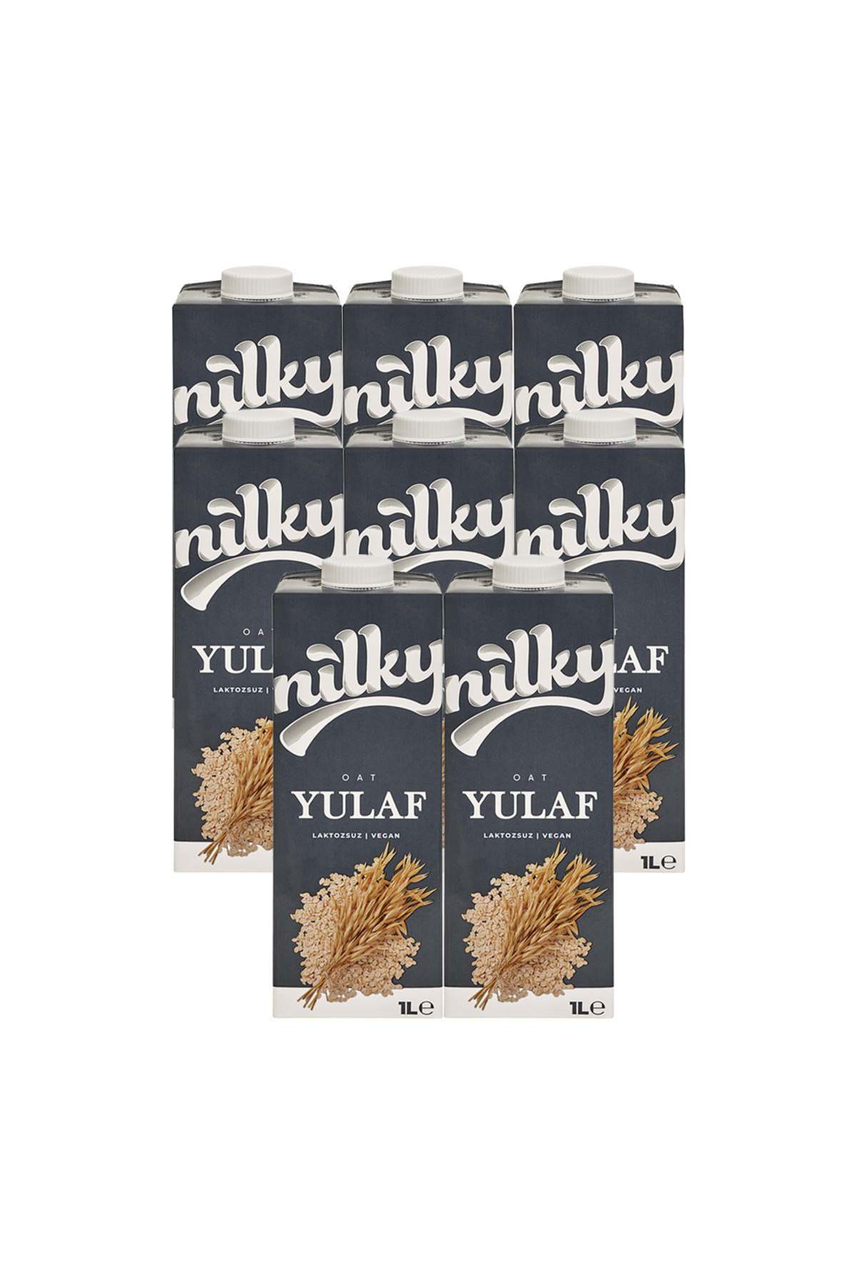 NİLKY Yulaf Sütü Bitkisel Bazlı Laktosuz Vegan 8x1 Lt - Fiyatı