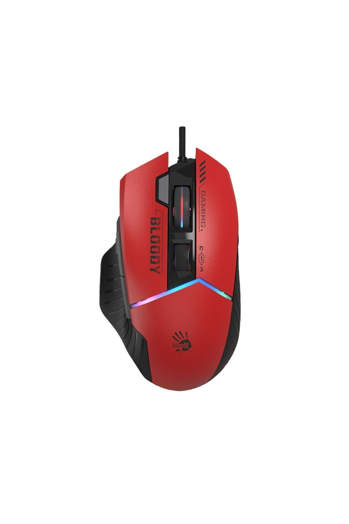 Bloody W95 Max Sports Red 12.000 CPI 8 Tuş Optik RGB Kablolu Gaming (Oyuncu) Mouse