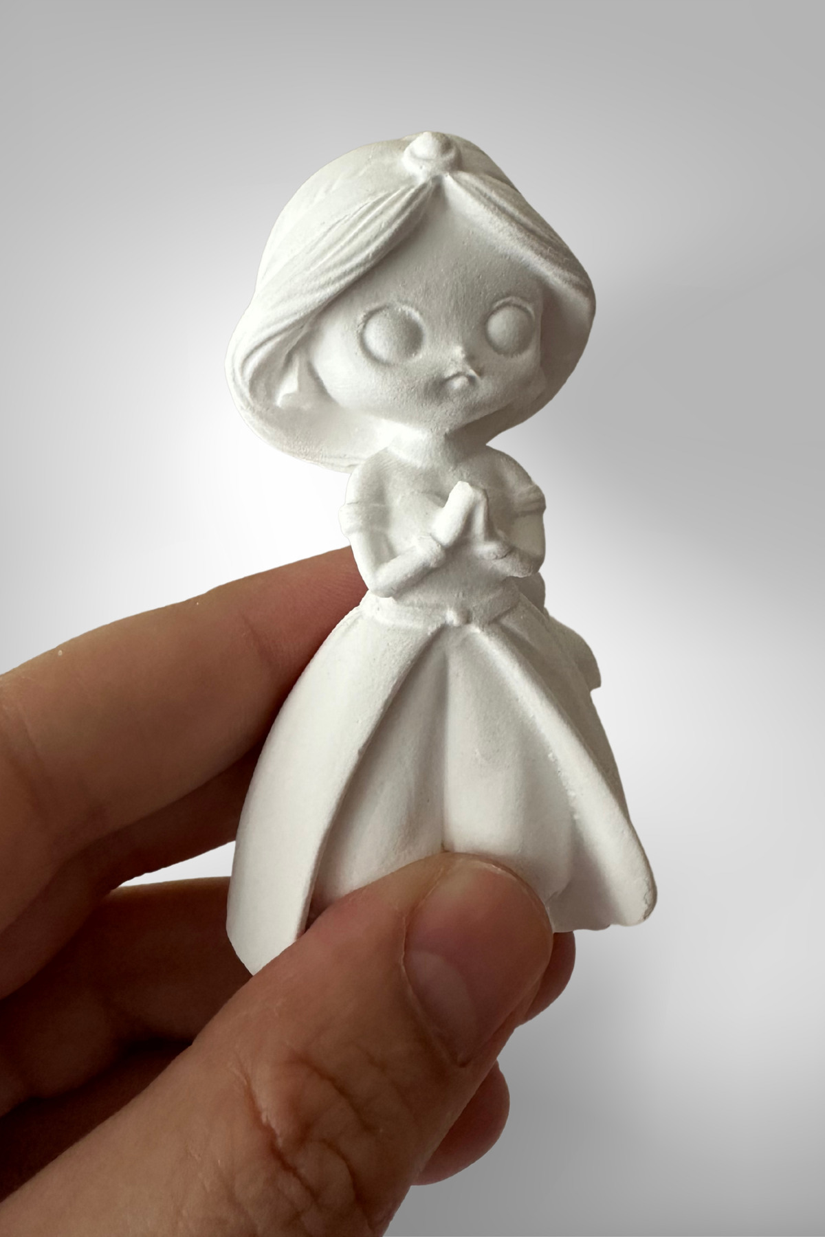 فیگور پرنسس ۵ تکه مجسمه سنگی فعالیت نقاشی کودکان