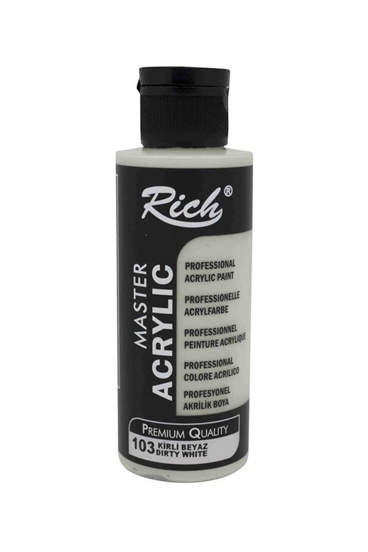 Rich Master Akrilik Boya Kirli Beyaz 120ml