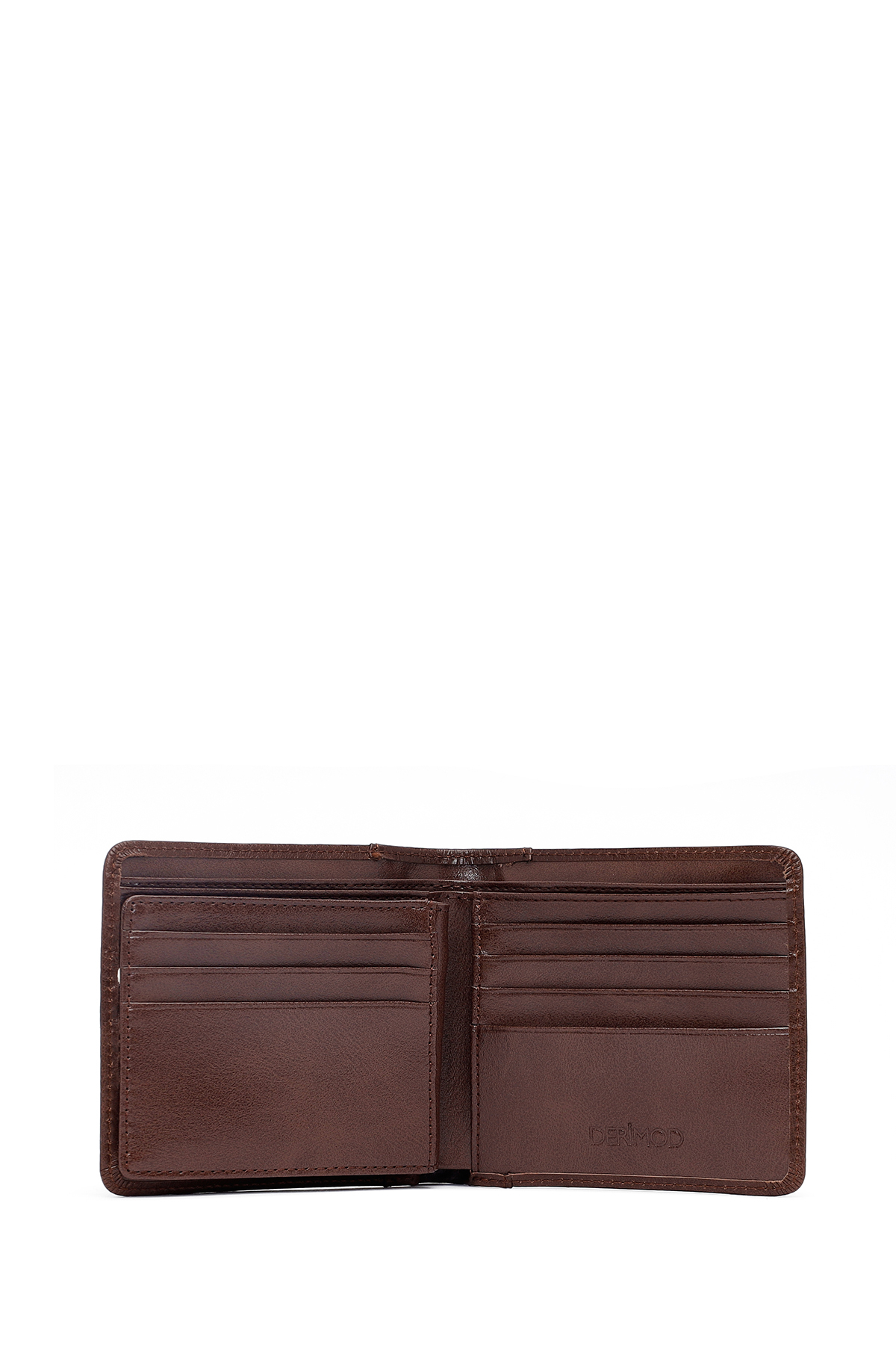 Derimod  Erkek Kahverengi Deri Cüzdan 000A2D360818 - Görsel 6