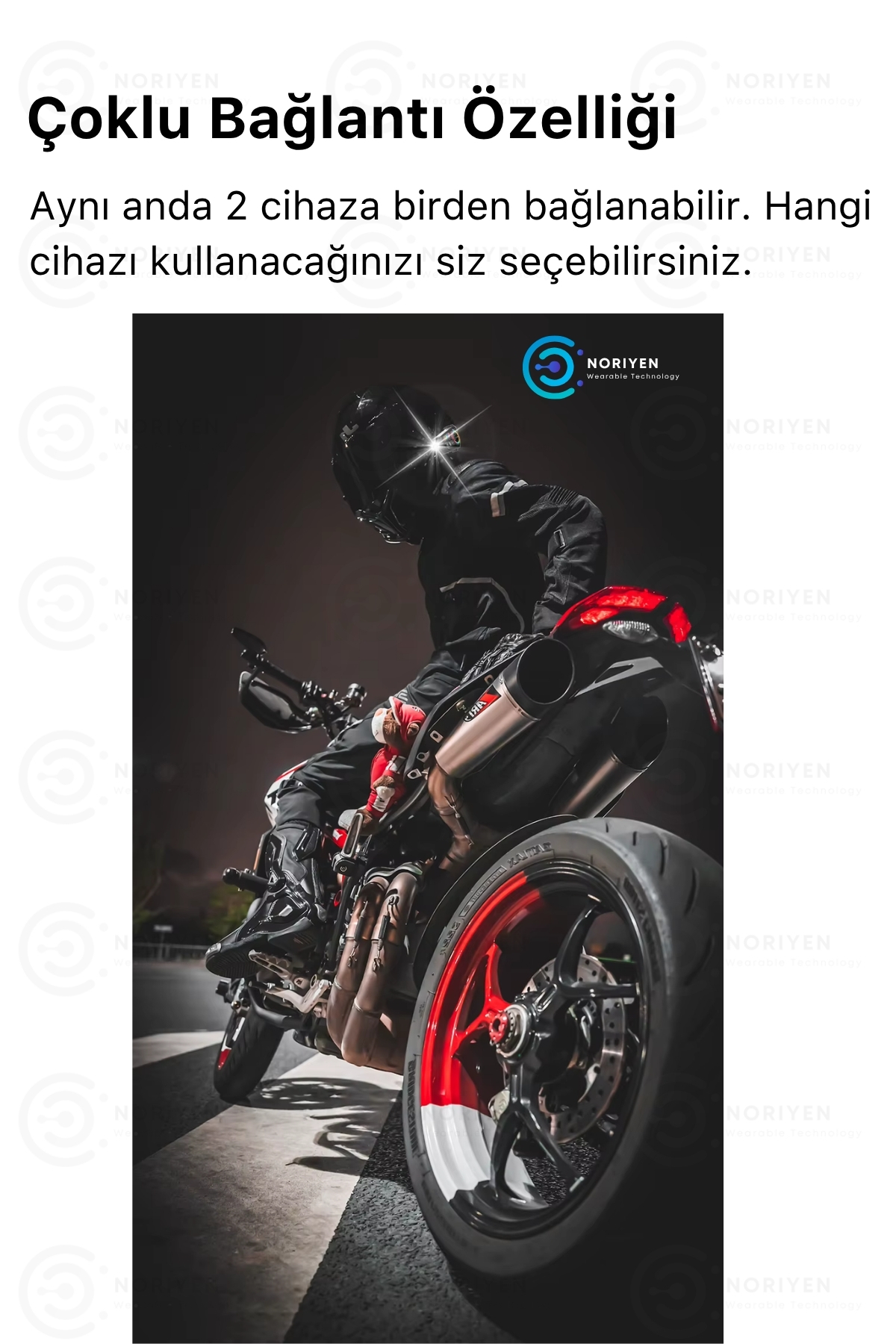 Yeni Nesil Motosiklet Kask Interkom Mikrofonlu Gürültü Engelleyici K06 Bluetooth Kulaklık