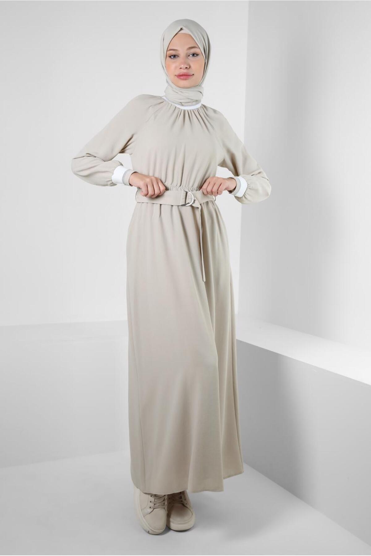 آلوینا لباس مجلسی کمر کشی با کمربند ۴۳۸۶۵ آلوینا لباس مجلسی کمر کشی با کمربند ۴۳۸۶۵