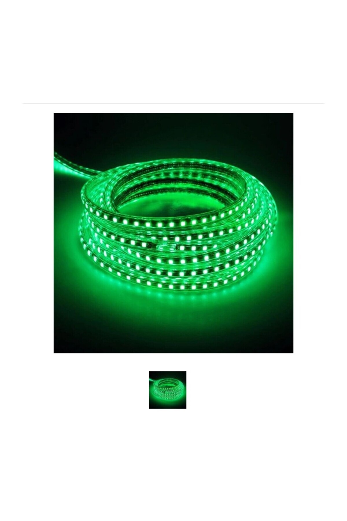 Osaka Light 12v 14.4w Yeşil ışık 5 Metre 3 Çipli Ip20 Metrede 60