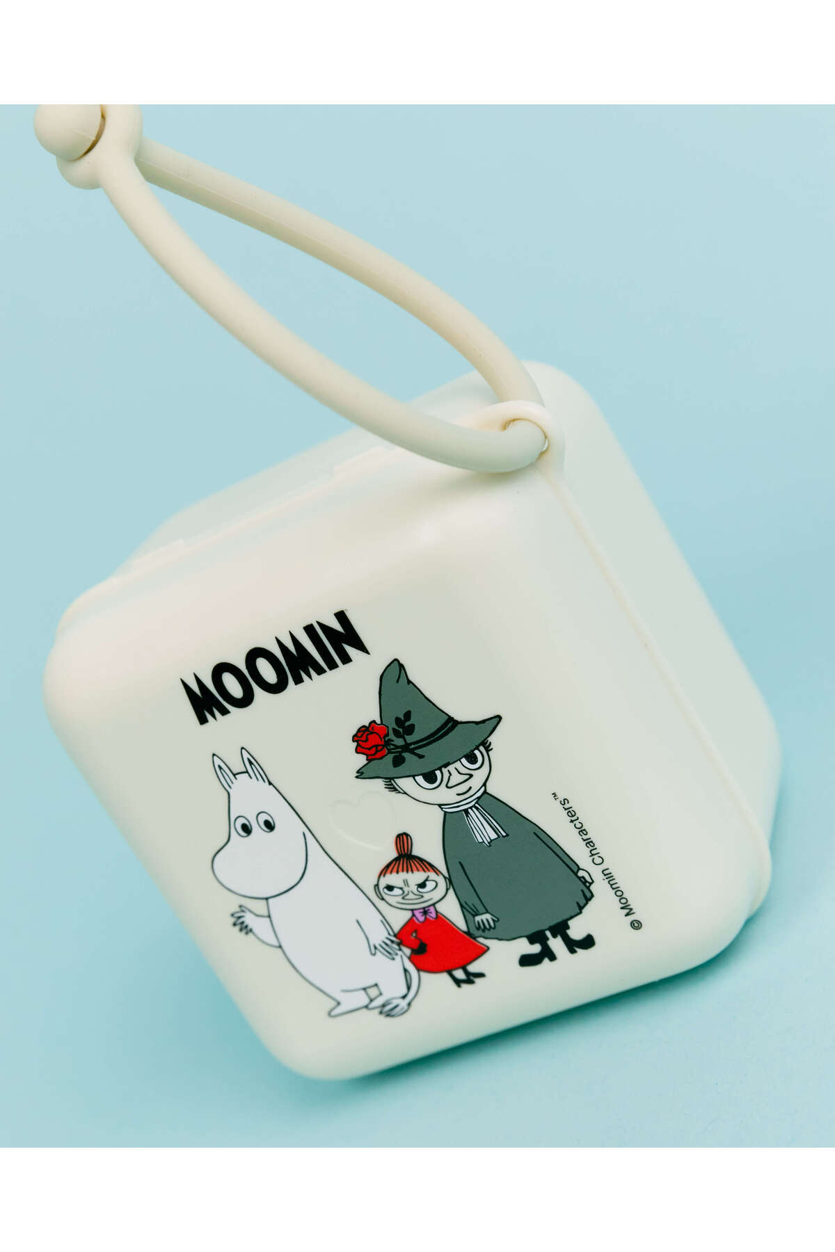 Bibs X Moomin Pacifier Box Emzik Kutusu-Ivory fotoğrafı 7 (önizleme)