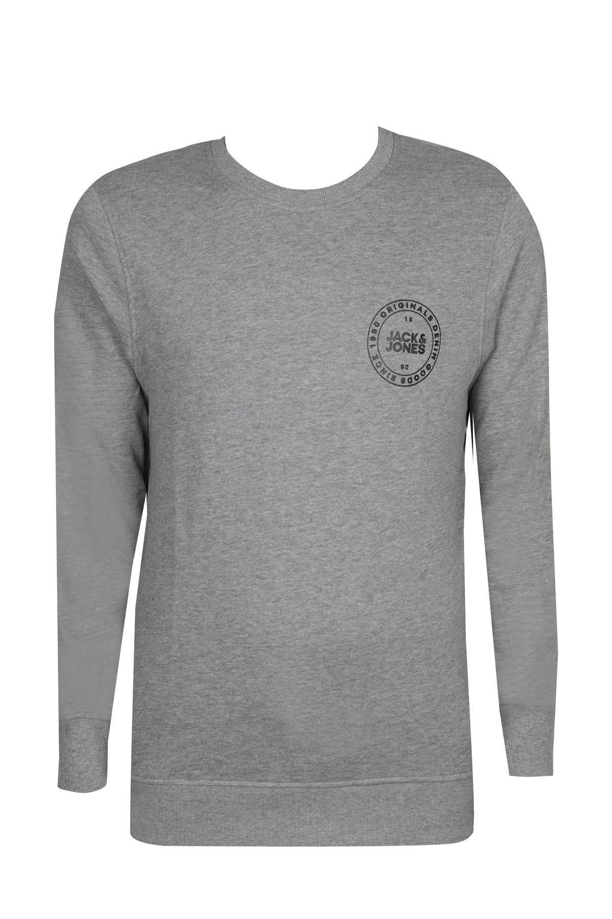 سویشرت جک اند جونز 12155835-LIGHT-GREY