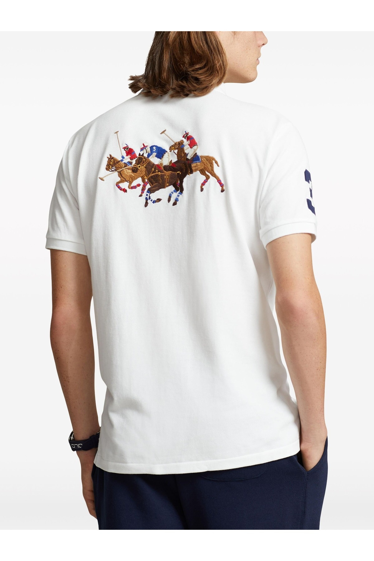 تی شرت مردانه راسته آستین کوتاه | رالف لورن Ralph Lauren 710935534001 - تصویر 2