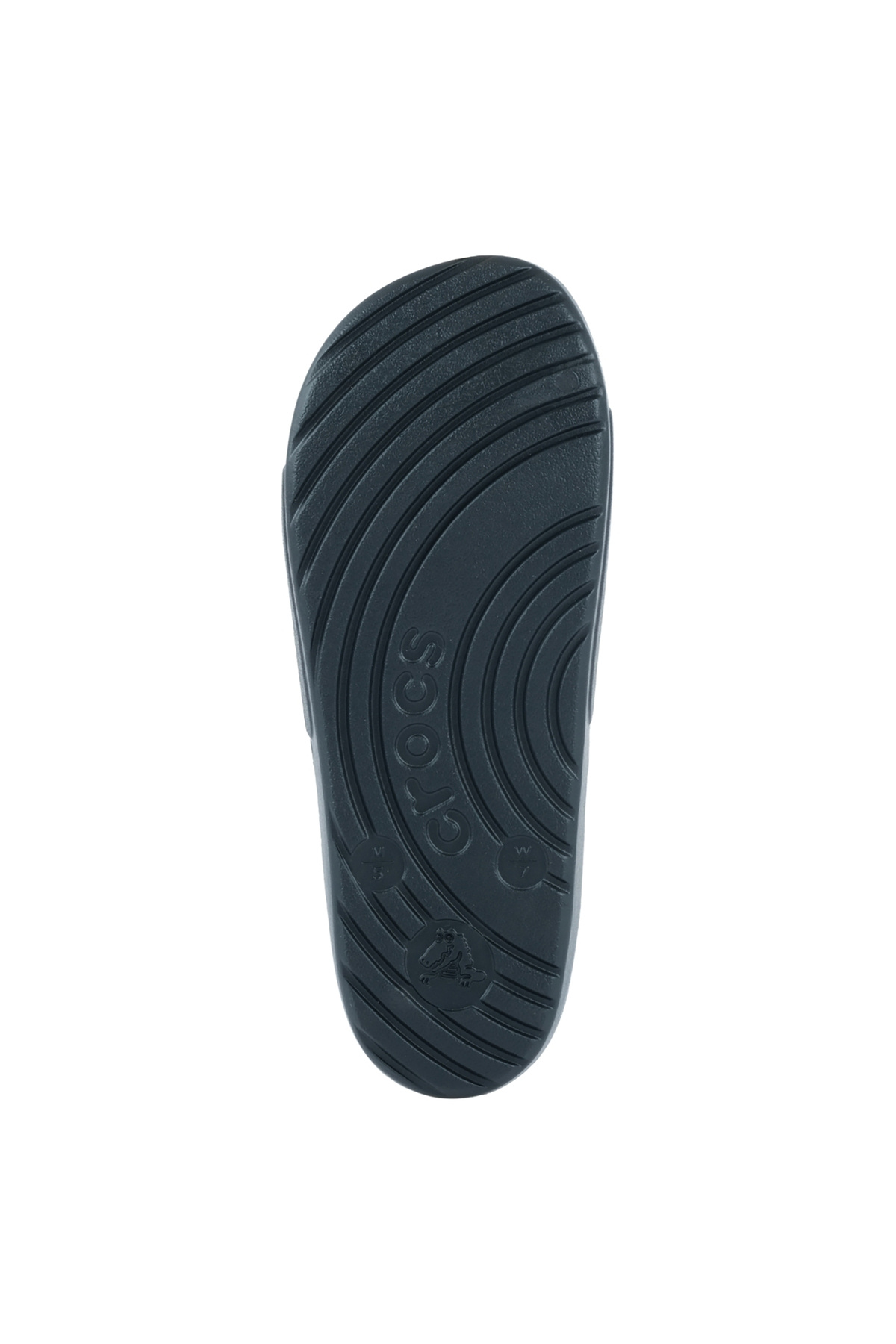 Crocs Unisex Marka Logolu Şık Görünüşlü Tek Bantlı Kalın Tabanlı Kaymaz Rahat Dayanıklı Terlik Black Terli görsel 4