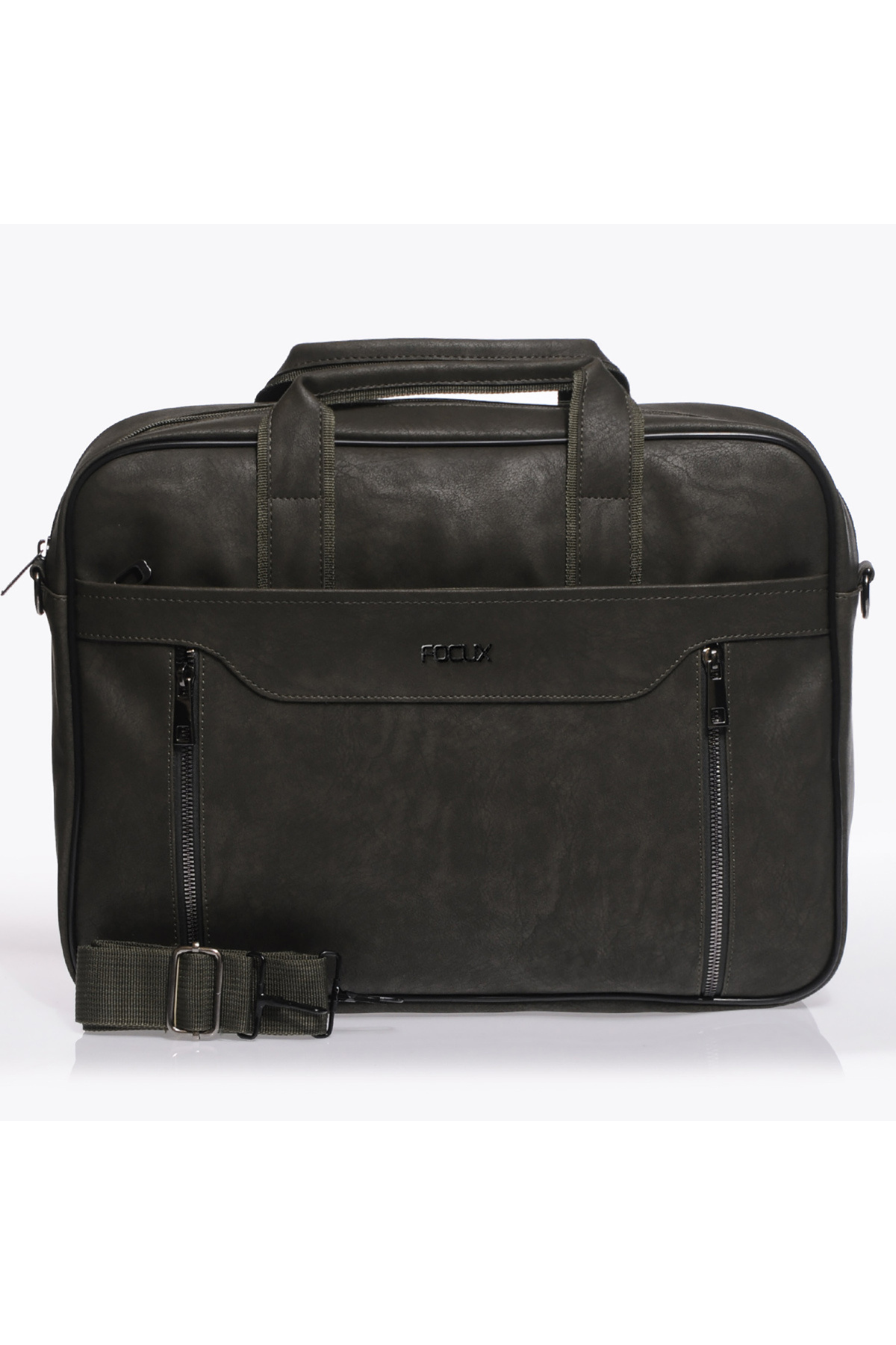 By Hakan  Gk38 Viyana Evrak/laptop Çanta Yeşil - Görsel 2