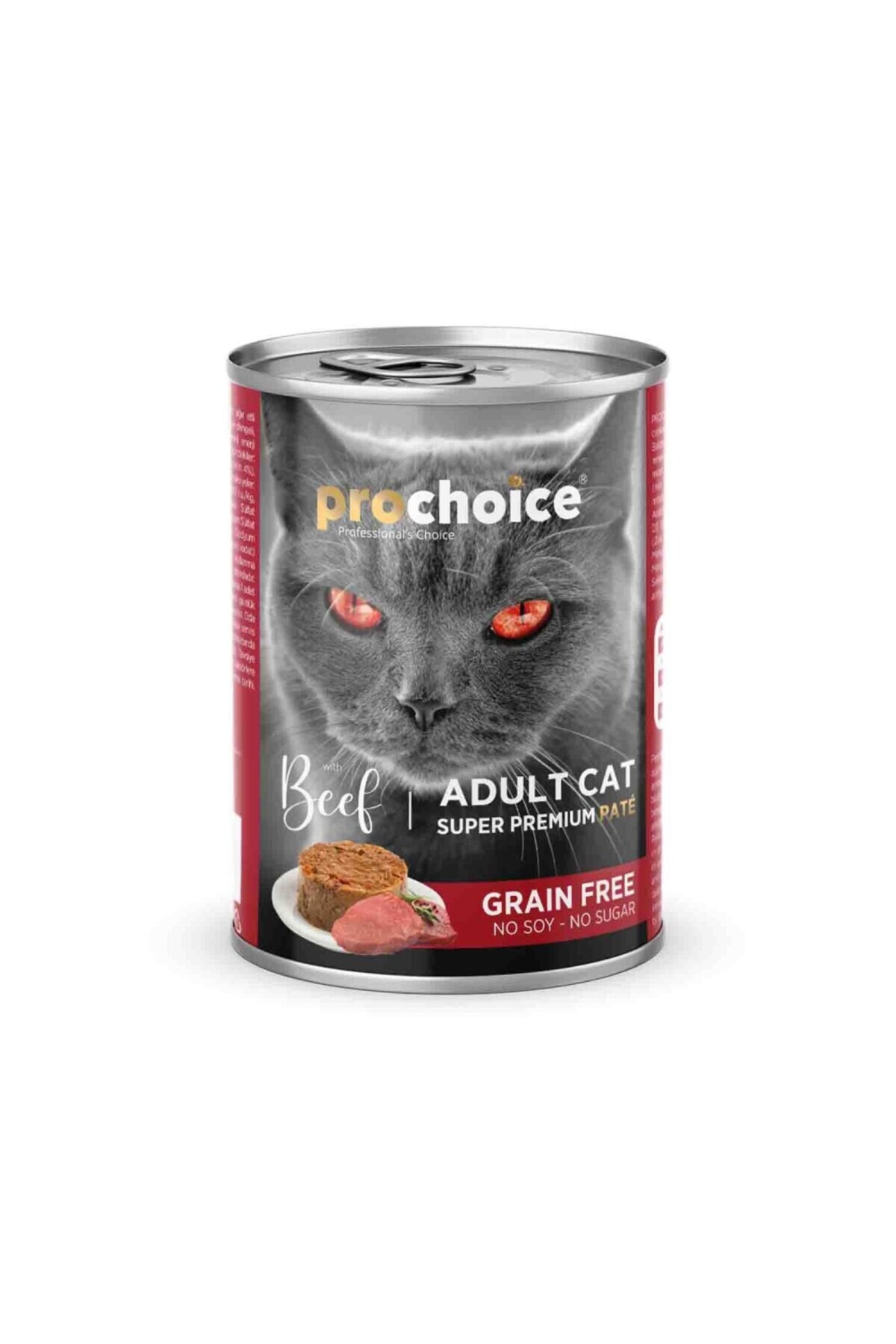 ProChoice Biftekli Yetişkin Kedi Konservesi 400 gr