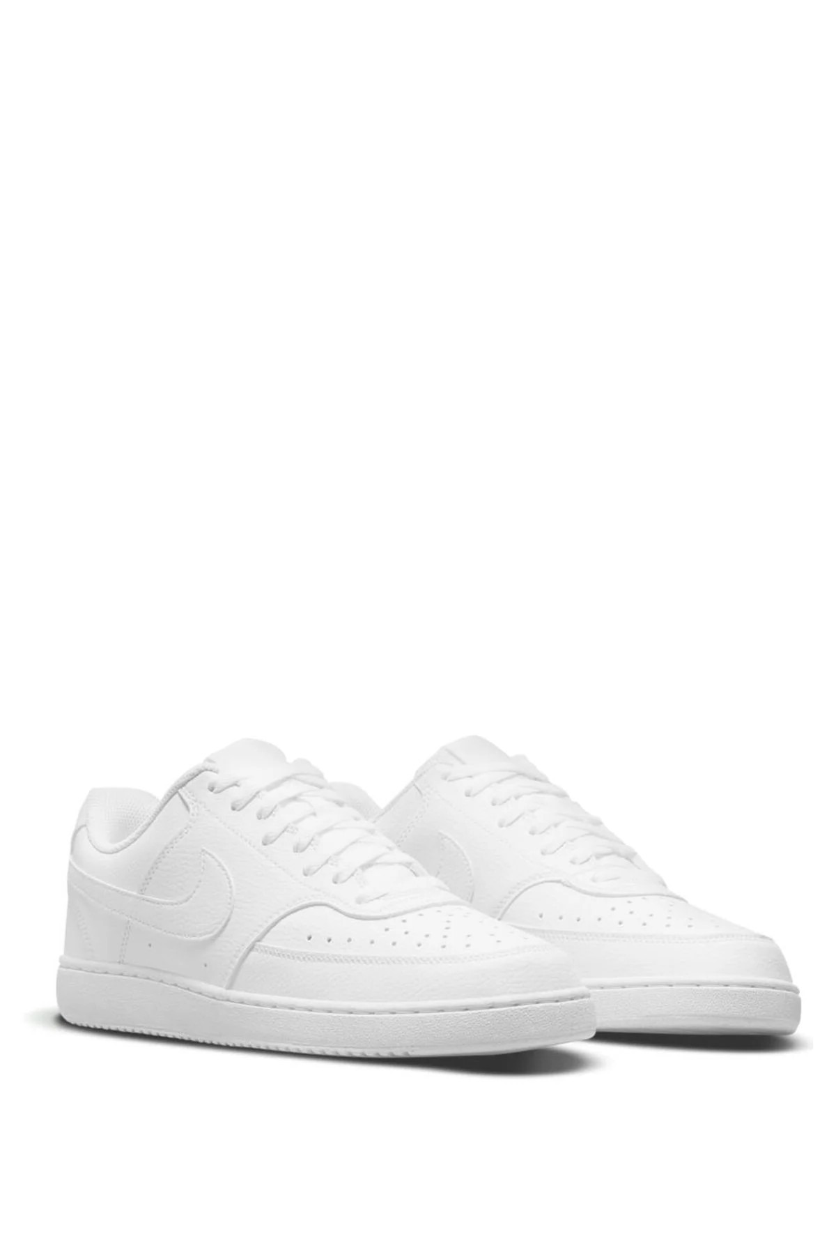 Resim Nike Erkek Court Vısıon Lo Nn Dh2987 Whıte/whıte-whıte 