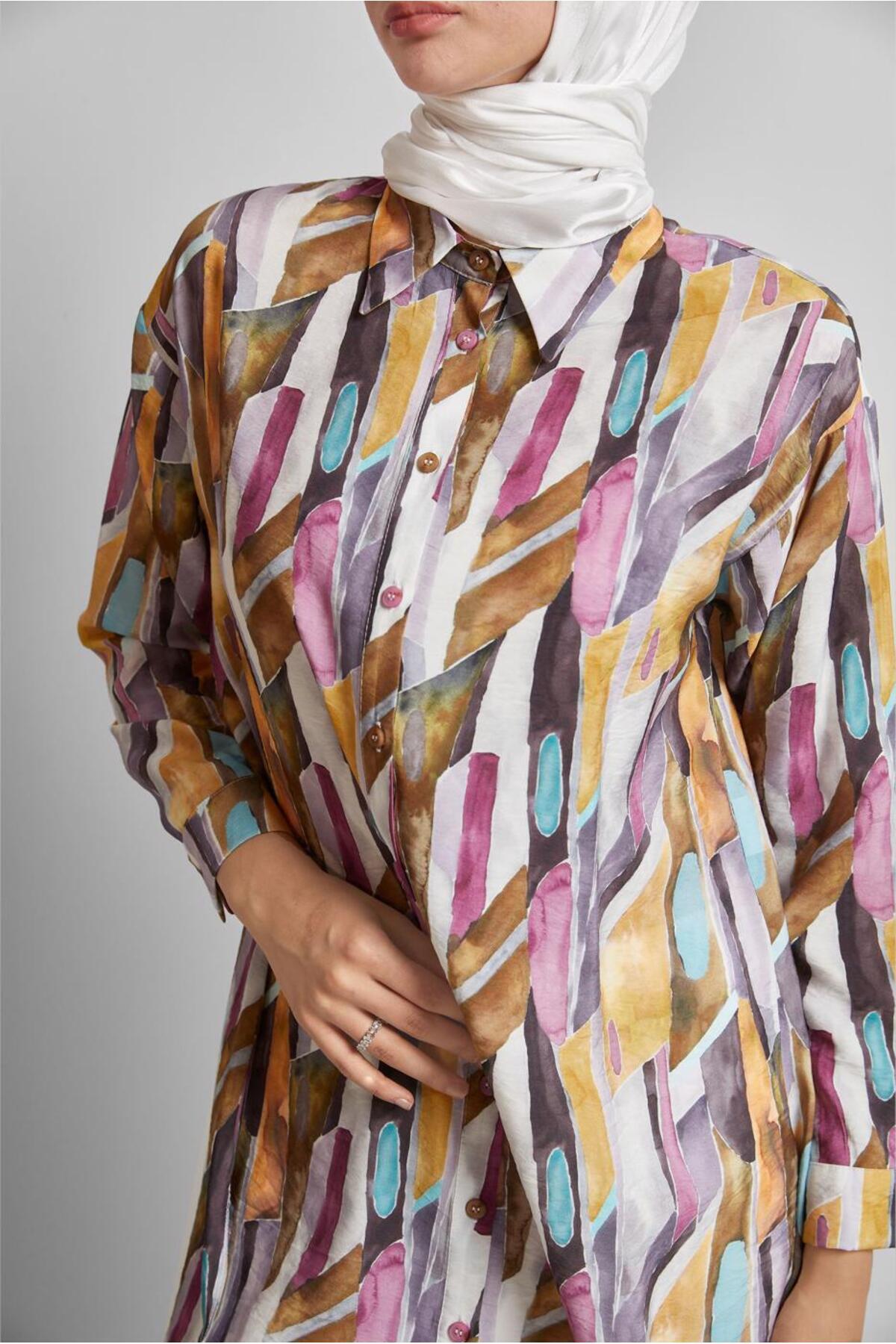 آلوینا تونیک طرحدار ۴۵۷۴۶ آلوینا تونیک طرحدار ۴۵۷۴۶