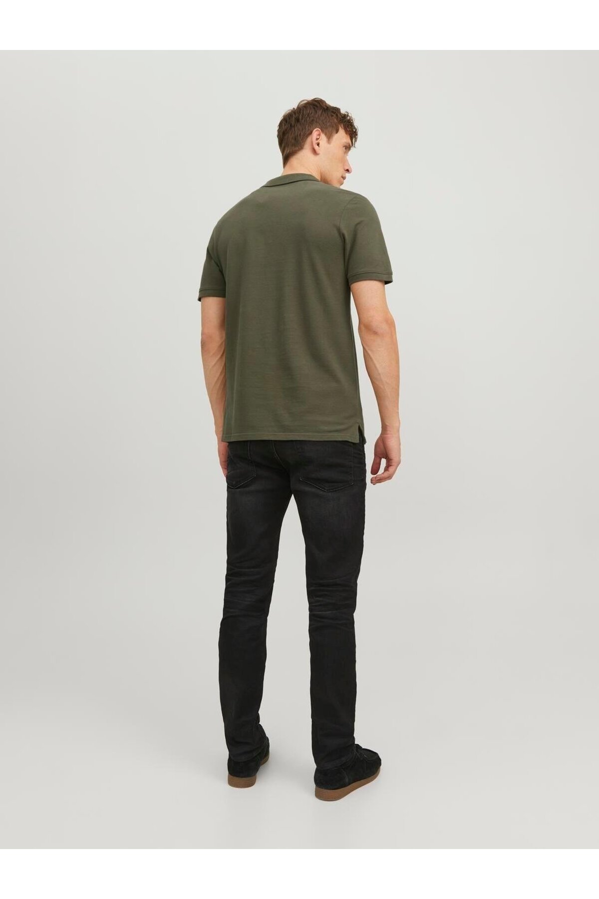 تیشرت یقه پلو مردانه راسته آستین استاندارد | جک اند جونز Jack & Jones 12136516 - تصویر 3