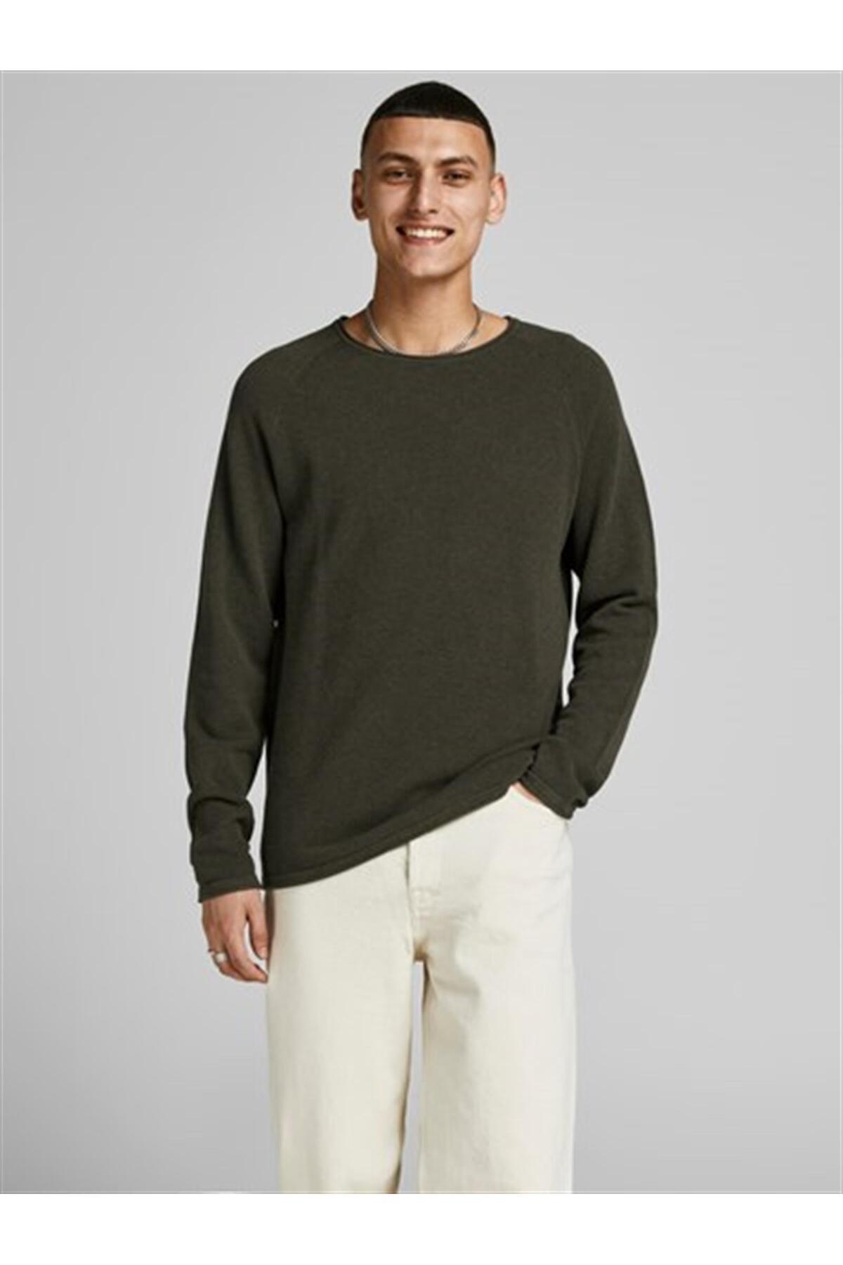 ژاکت یقه گرد مردانه - هیل جک اند جونز پلیور Jack & Jones