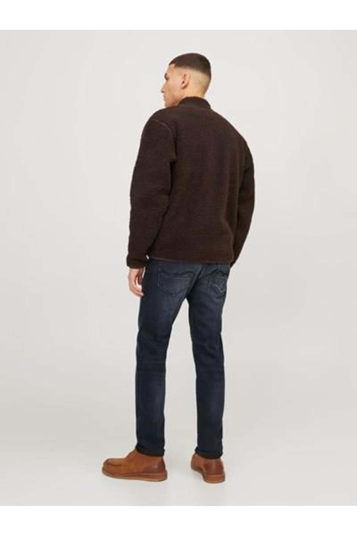 شلوار جین مردانه راسته | جک اند جونز Jack & Jones 12252901 - تصویر 3