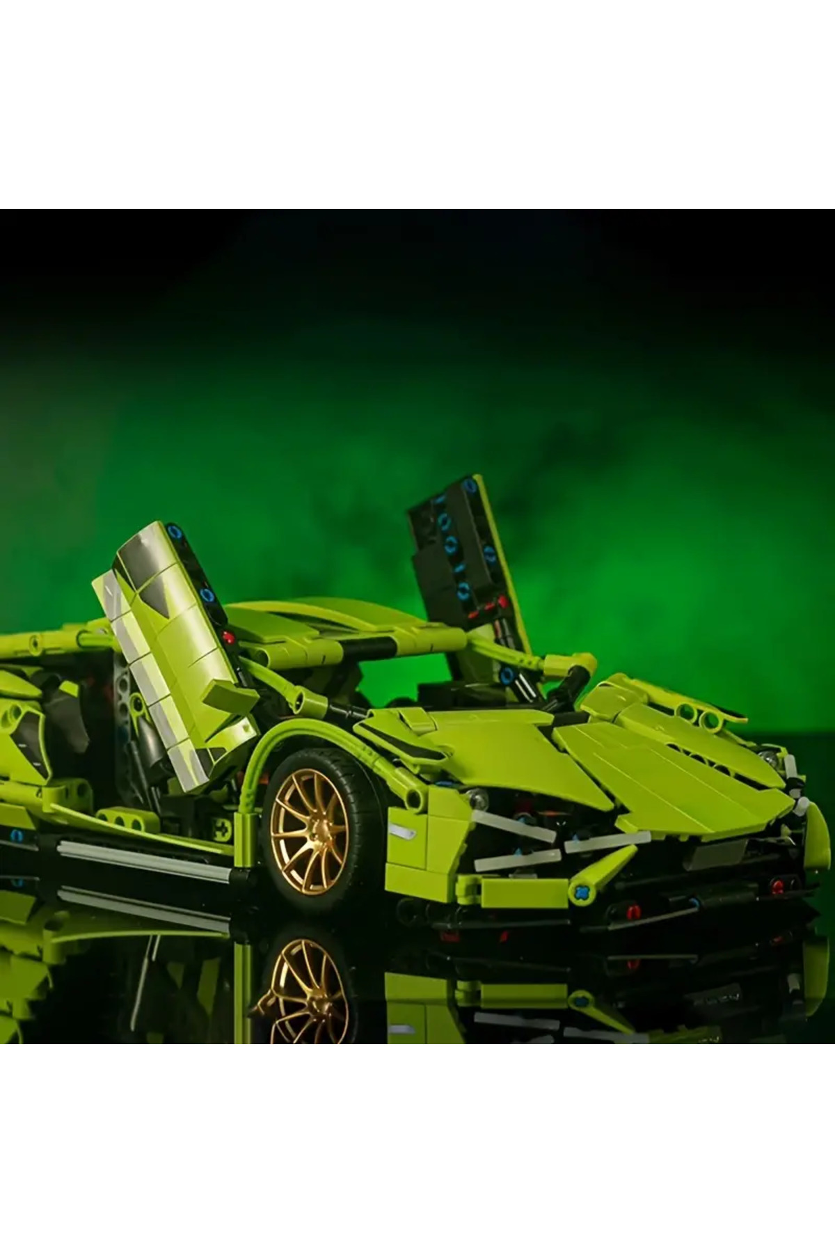 مجموعه مدل بلوکی ساخت خودروی اسپرت، پازل، برای علاقه‌مندان به خودروهای مسابقه‌ای، کودکان، بچه‌ها، دوستان، تولد ...