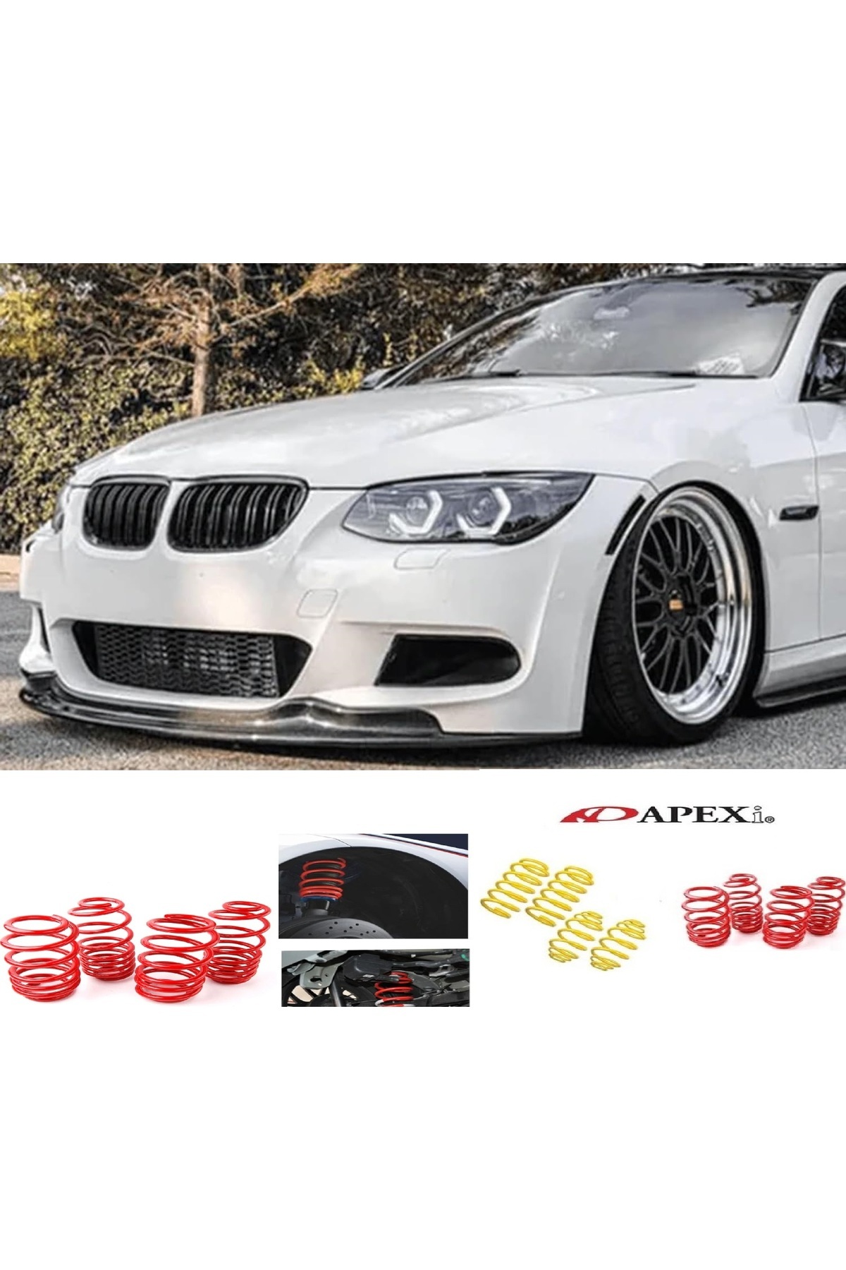 X POWER TUNİNG BMW E92 2006.2012 3.SERİ COUPE APEXİ 3.5 CM HELEZON SPOR YAY