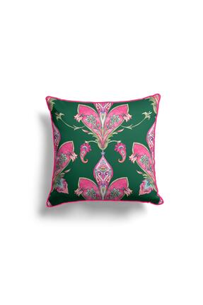 Maxxdeco 43x43 cm Biyeli Kadife Kırlent Kılıfı- 12435