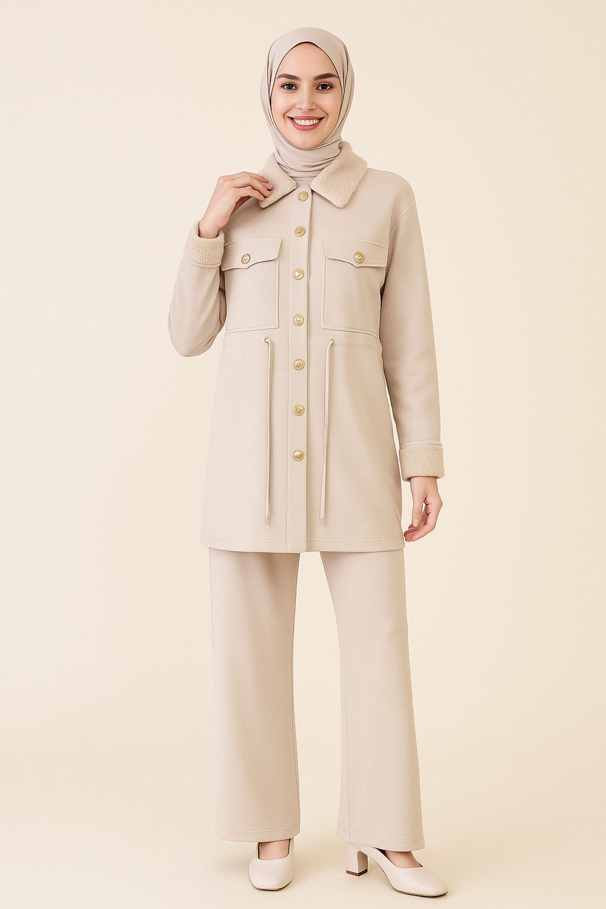 FTZ WOMEN KÜRKLÜ TAKIM 31222 - Fiyatı, Yorumları