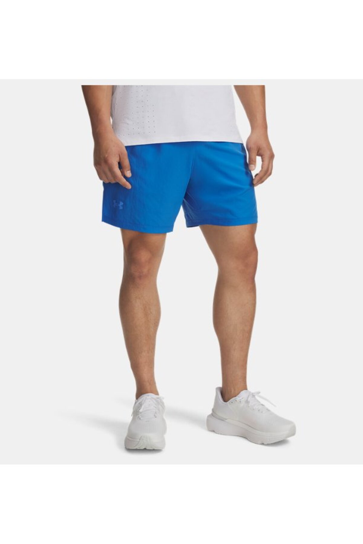 آندر آرمور شلوارک مردانه UA Launch Pro 2-in-1 سایز 7 اینچ، کد 1376831-402