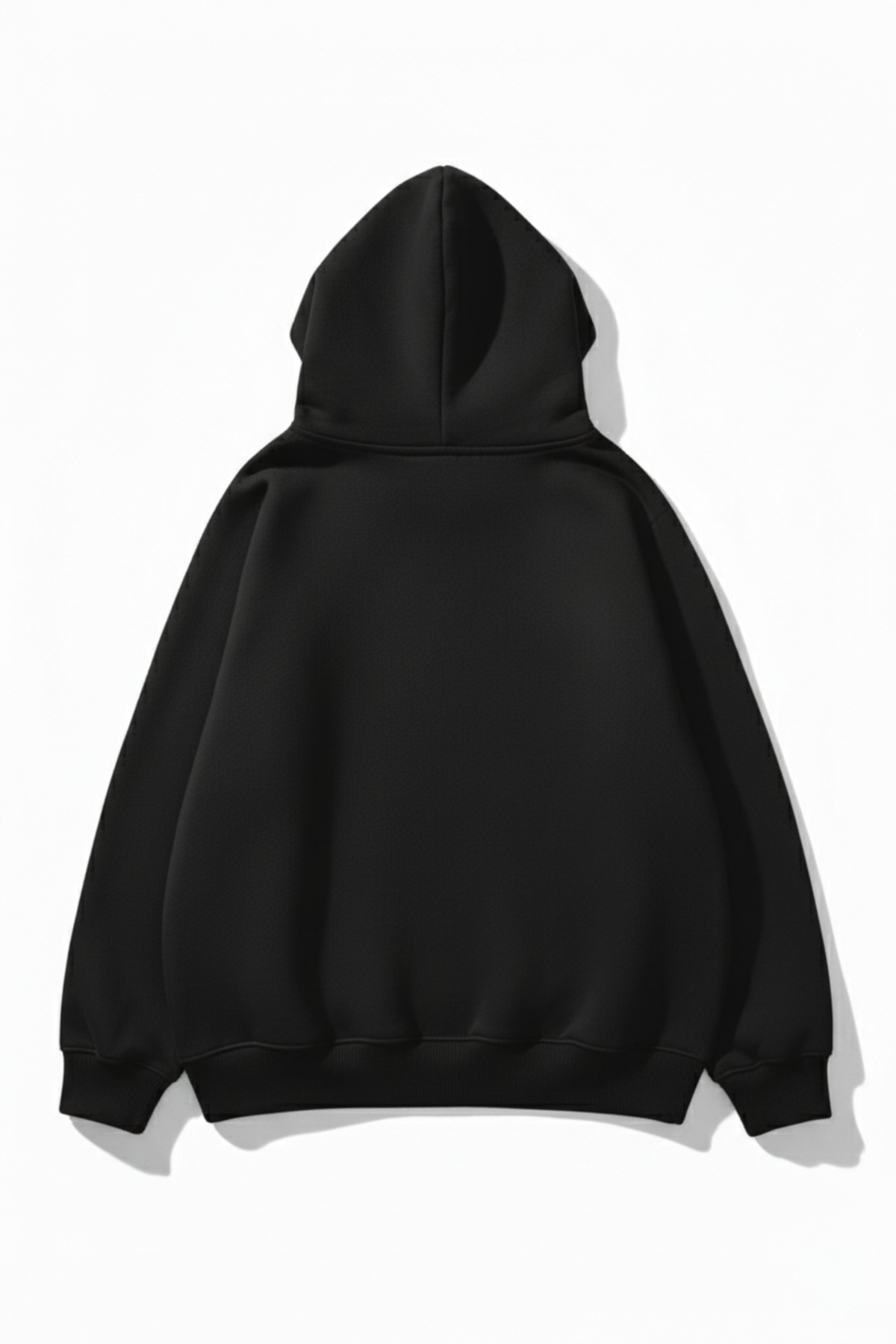 uyguntarz Unisex Yumuşak Dokulu Düz 3 İplik Oversize Sweatshirt, Sade ve Modern Görünüm görsel 2